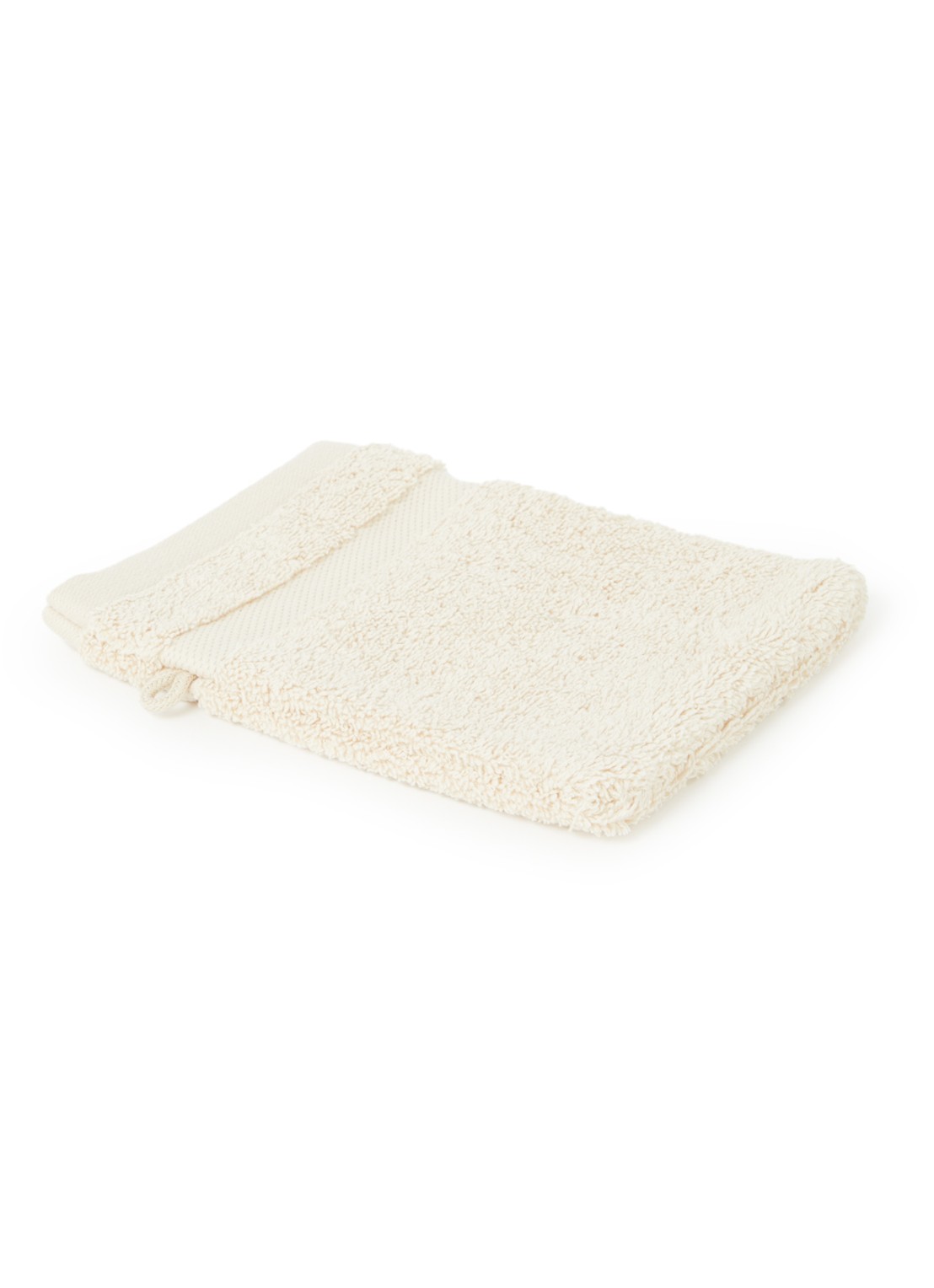 Vandyck Ranger washand 16 x 22 cm - voorkant creme