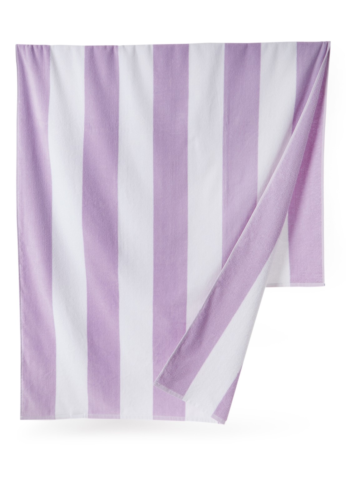 Vandyck Riviera strandlaken 100 x 200 cm  - voorkant lila