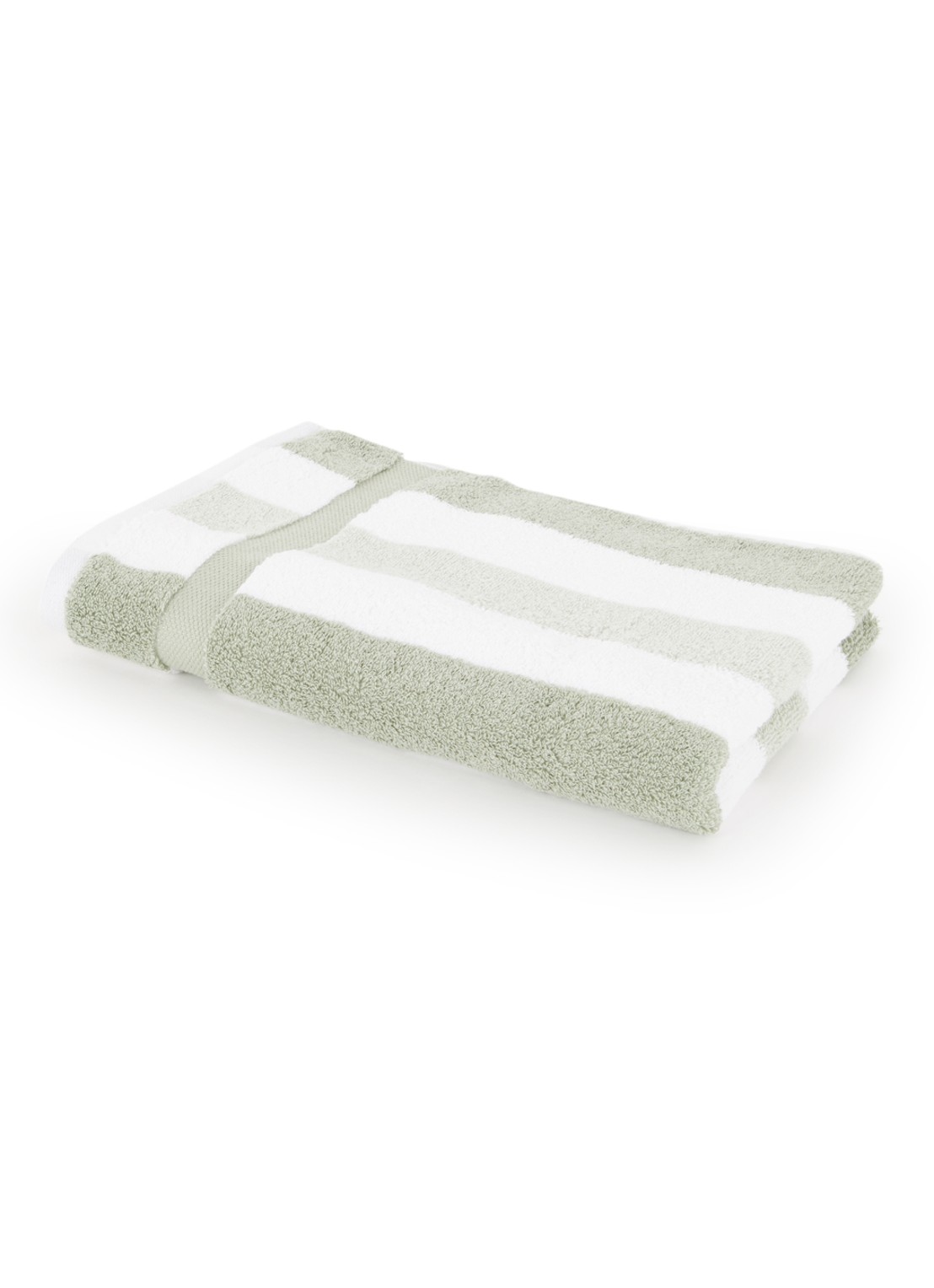 Vandyck Vancouver badhanddoek - 650 gr/m2 - 55 x 100 cm - voorkant lindegroen