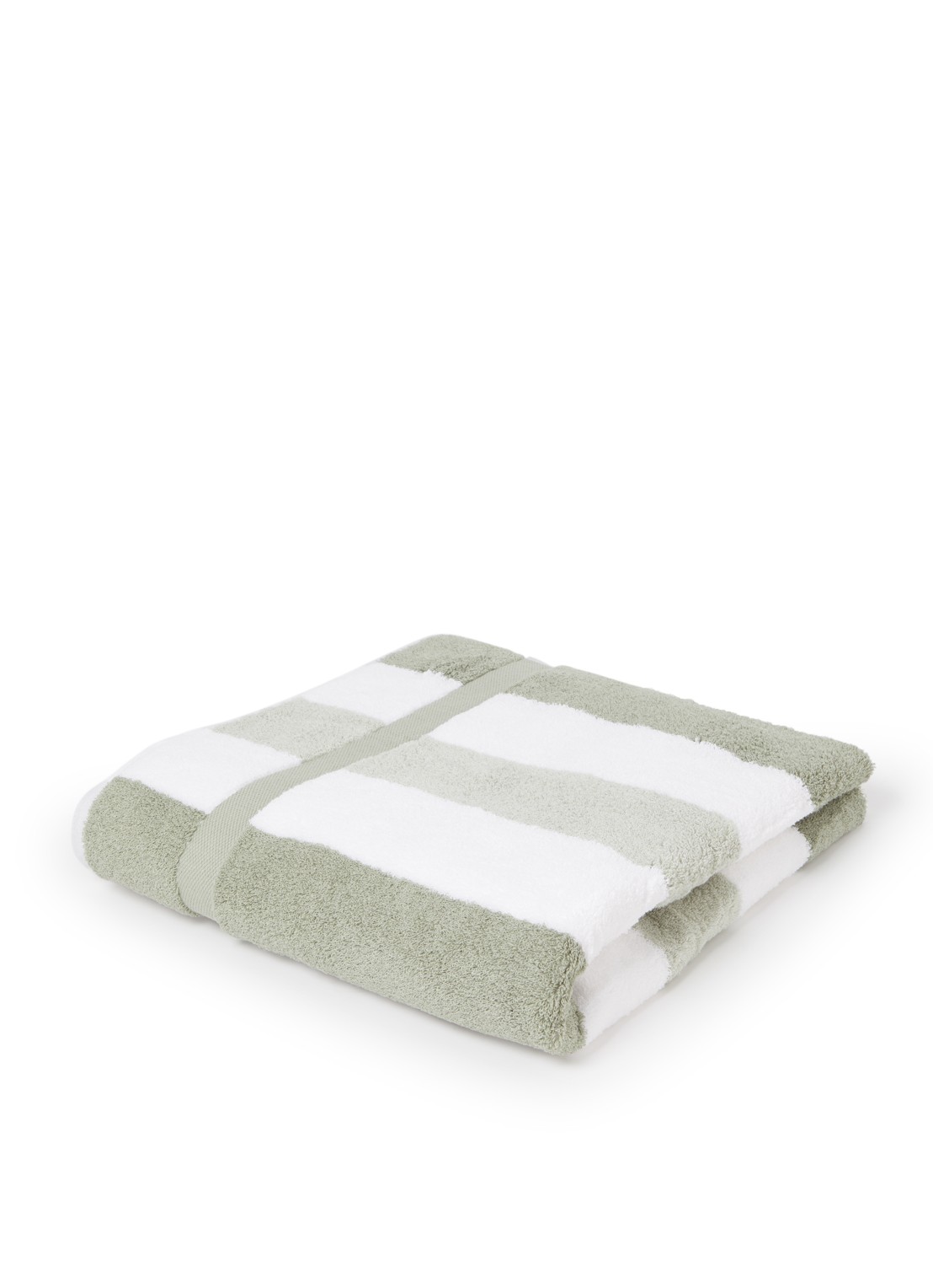 Vandyck Vancouver Fashion badhanddoek - 90 x 195 cm - voorkant 2 groen