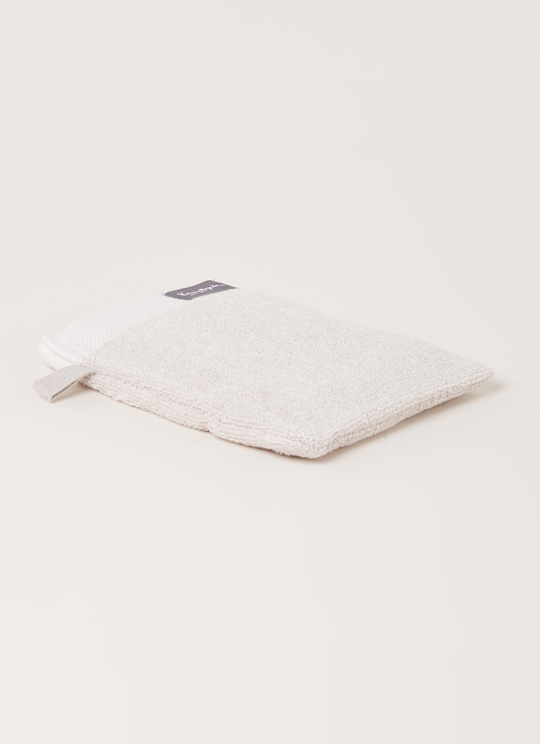 Vandyck Washand - 550 gr/m2 - 16 x 21 cm - voorkant 2 zand