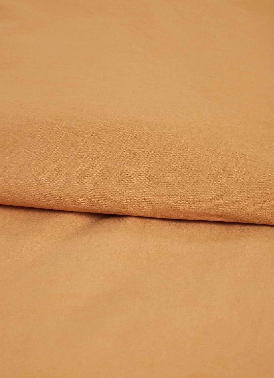 Vandyck Washed Cotton katoenen dekbedovertrekset - inclusief kussenslopen - detail 3 donkeroranje