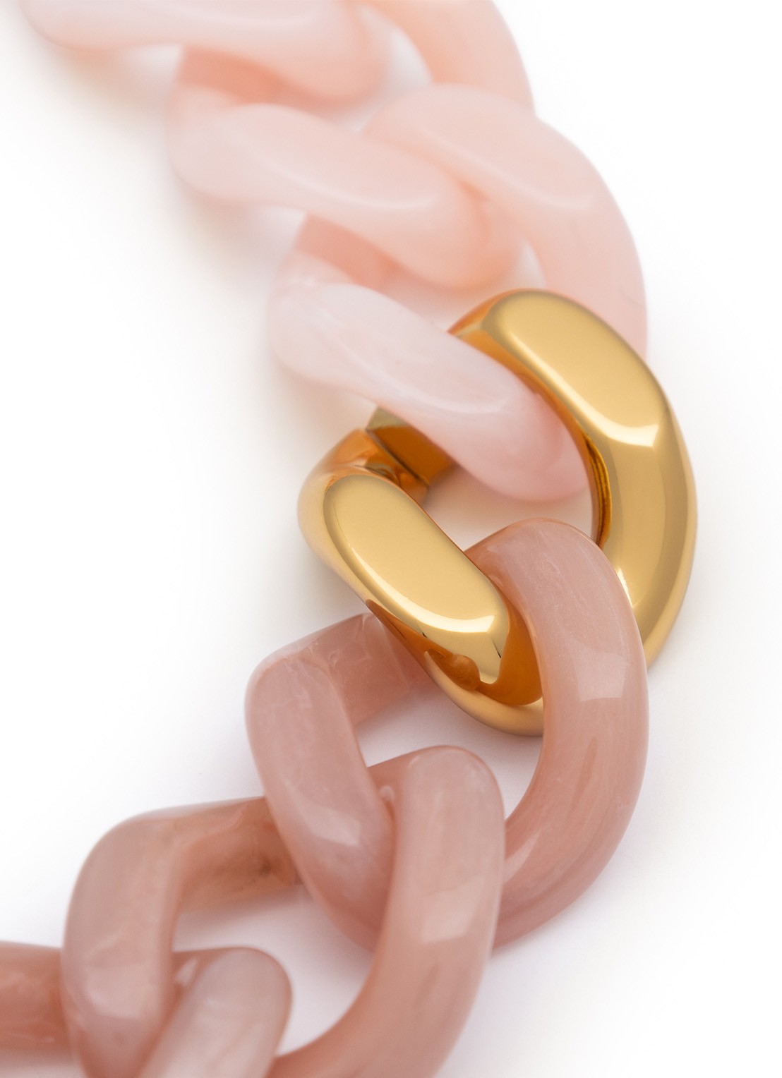 Vanessa Baroni Flat Chain armband - detail 4 multicolor