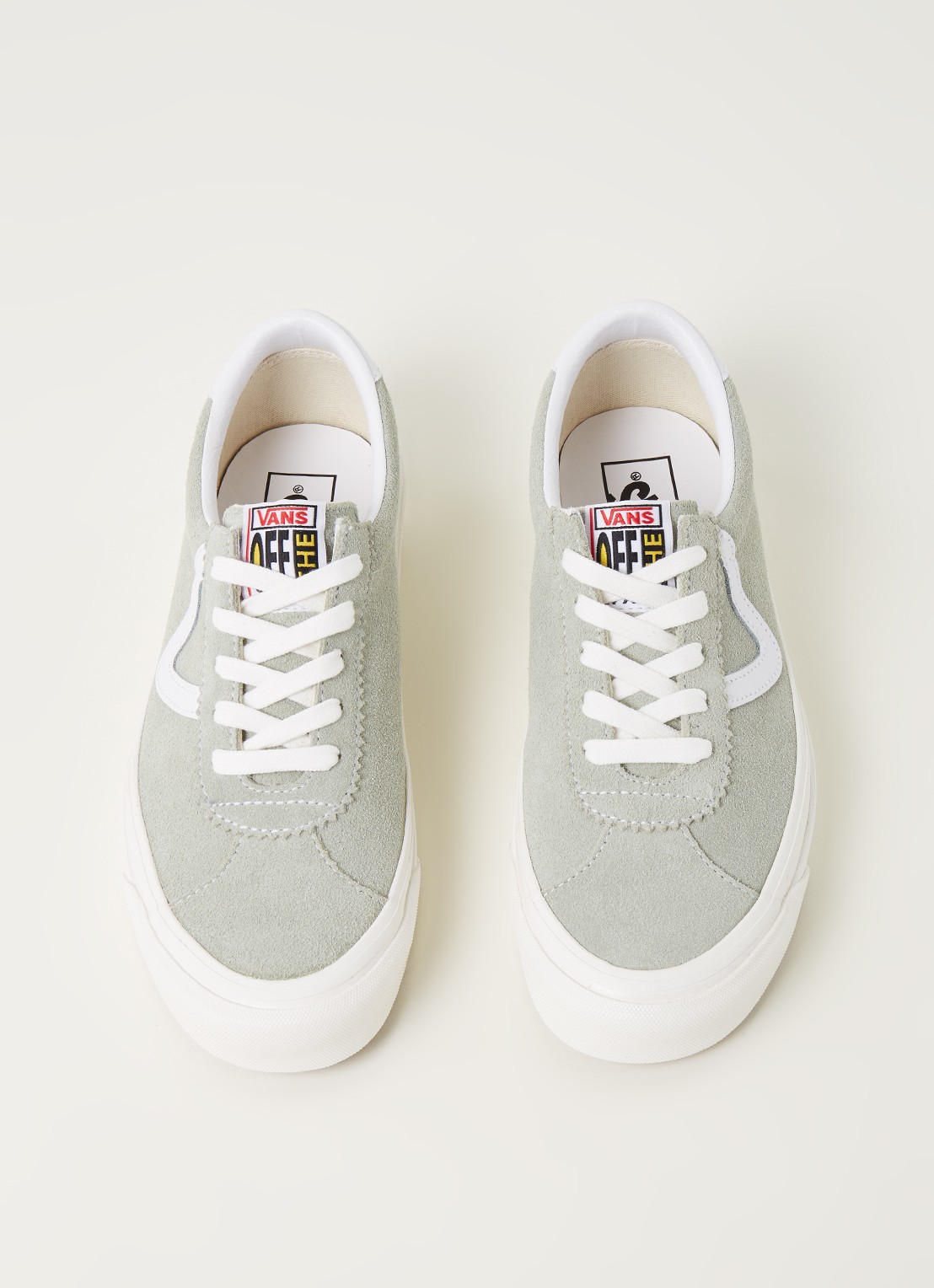 VANS Anaheim Factory 73 DX sneaker van suède - detail mint