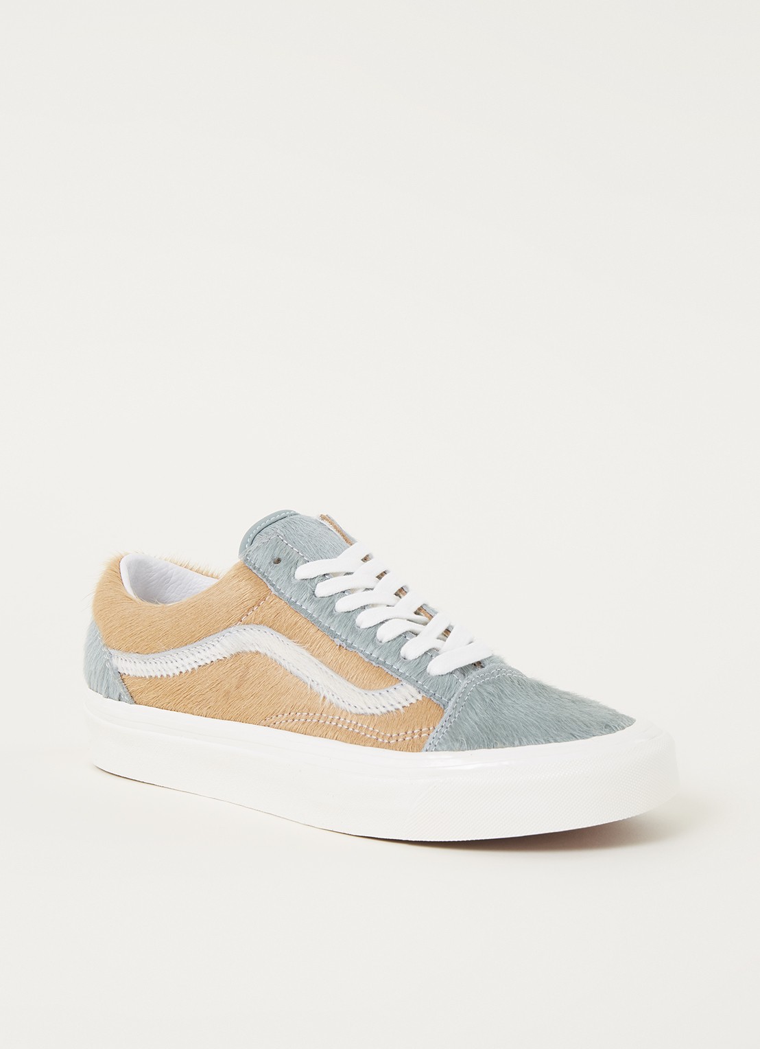 VANS Anaheim Factory Old Skool 36 DX sneaker met suède details - voorkant 4 middengrijs