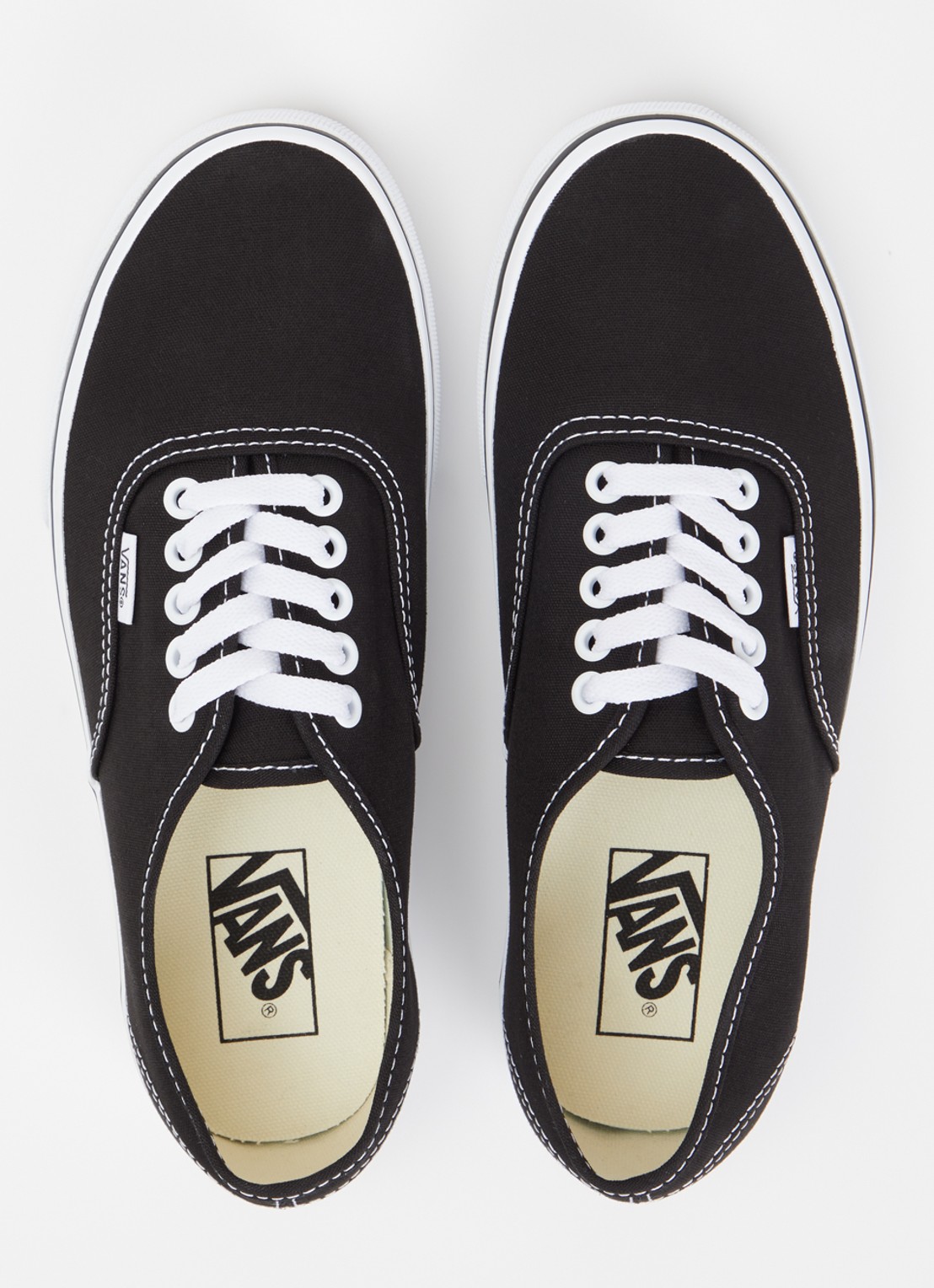 VANS Authentic sneaker van canvas - detail 4 zwart