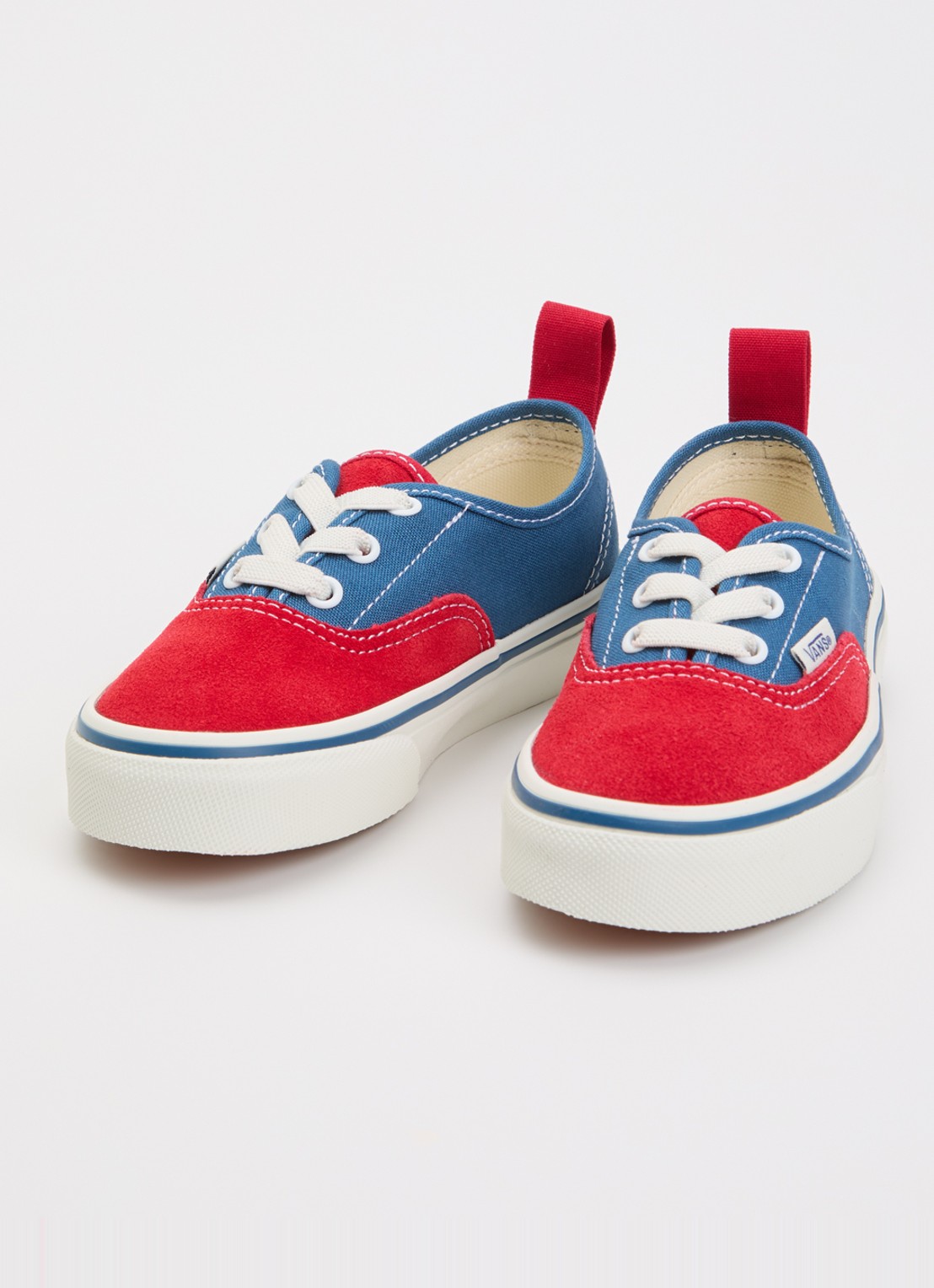 VANS Authentic sneaker van canvas - voorkant 3 blauw