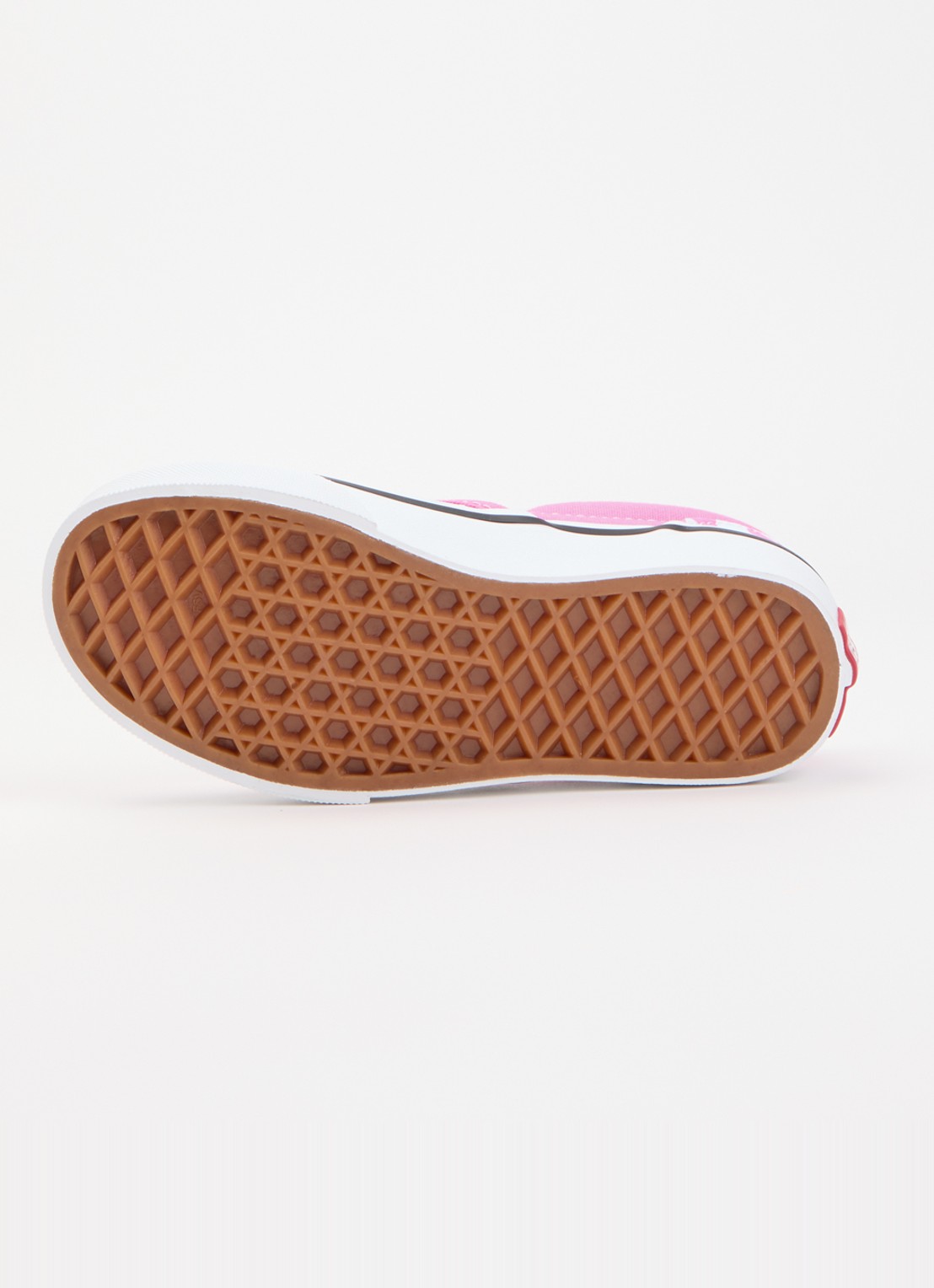 VANS Classic slip-on met ruitdessin - detail 4 roze