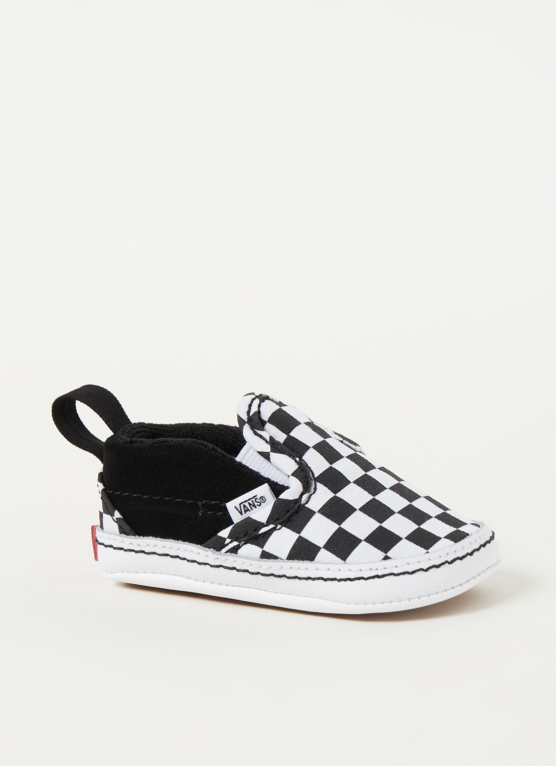 VANS Crib babyschoentje met suède details - voorkant 5 zwart