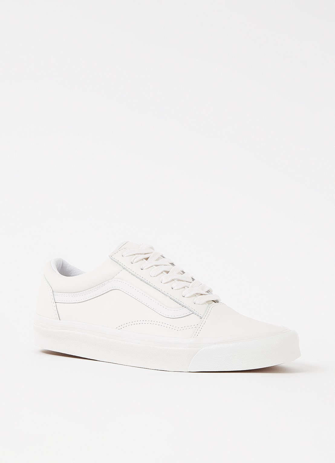 VANS Old Skool 36 DX sneaker van leer - voorkant 5 wit