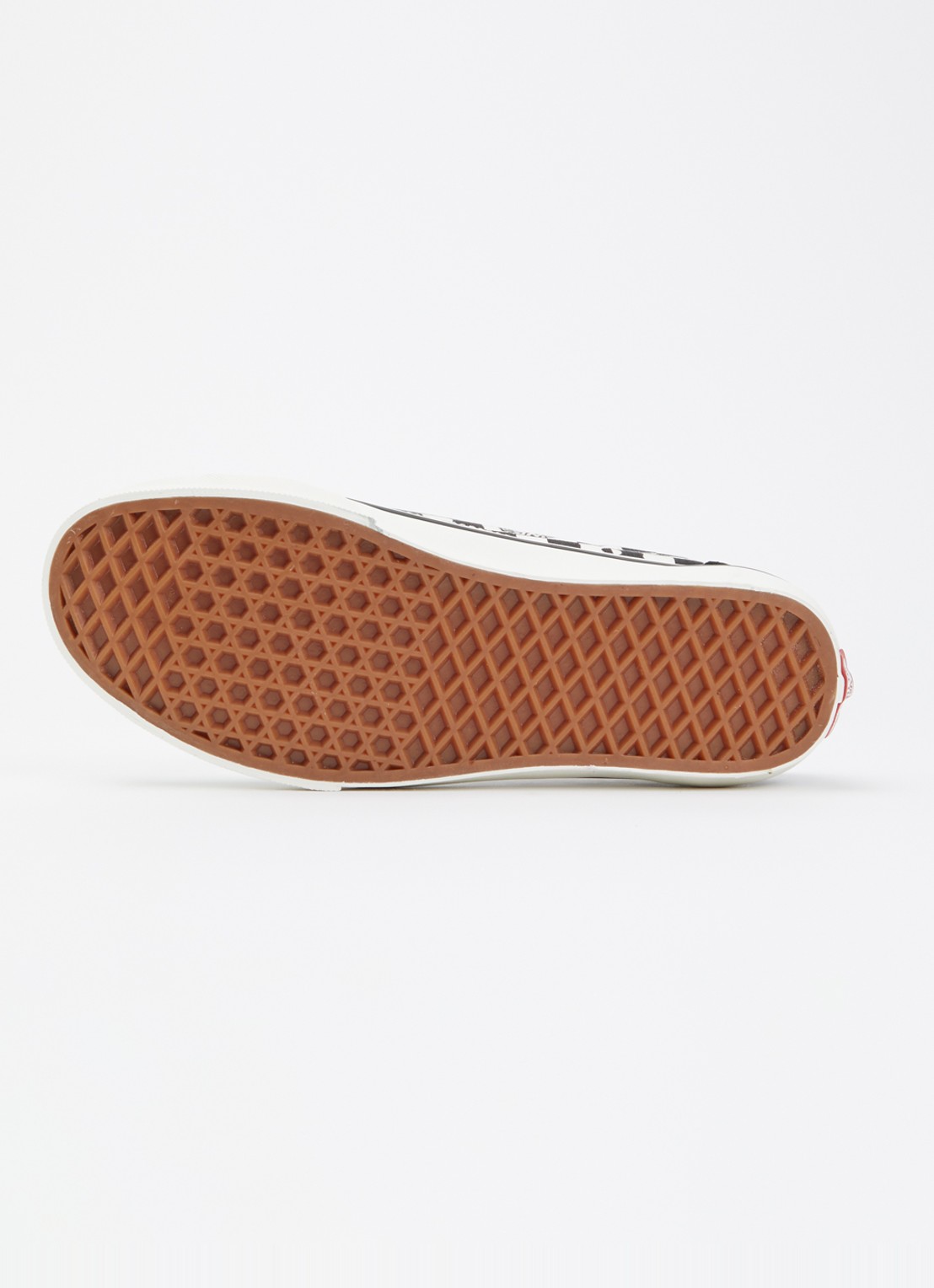 VANS Old Skool geo check sneakers met suéde details  - detail 4 zwart
