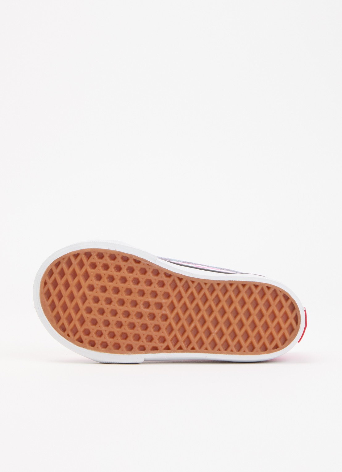VANS Old Skool sneaker van suède met ruitdessin - detail 4 roze