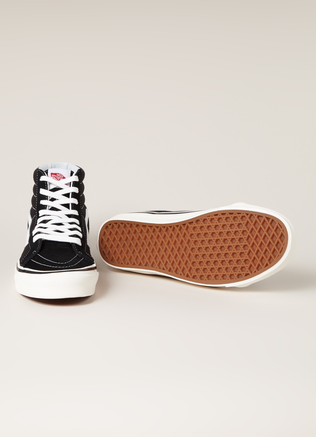 VANS Sk8-Hi sneaker met suède details - detail 5 zwart