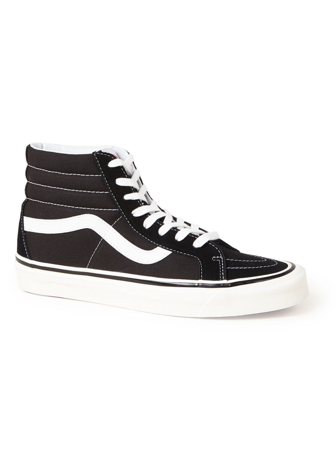 VANS Sk8-Hi sneaker met suède details - voorkant zwart