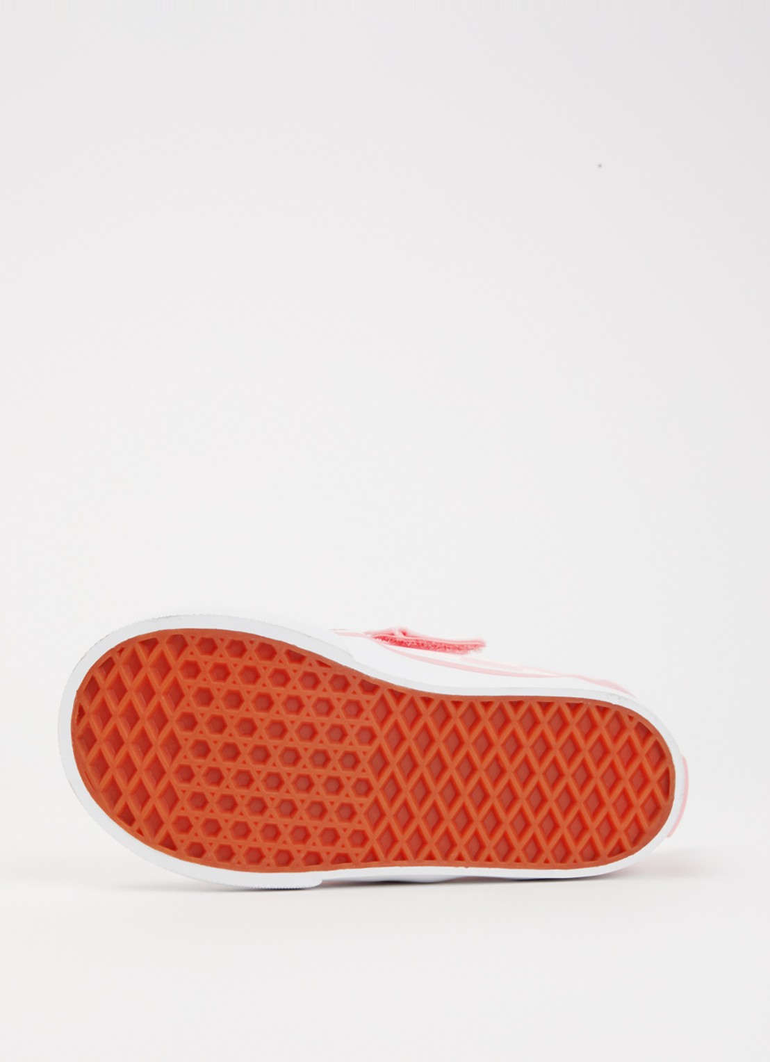 VANS Slip-on van satijn met ruitdessin - detail 4 lichtroze