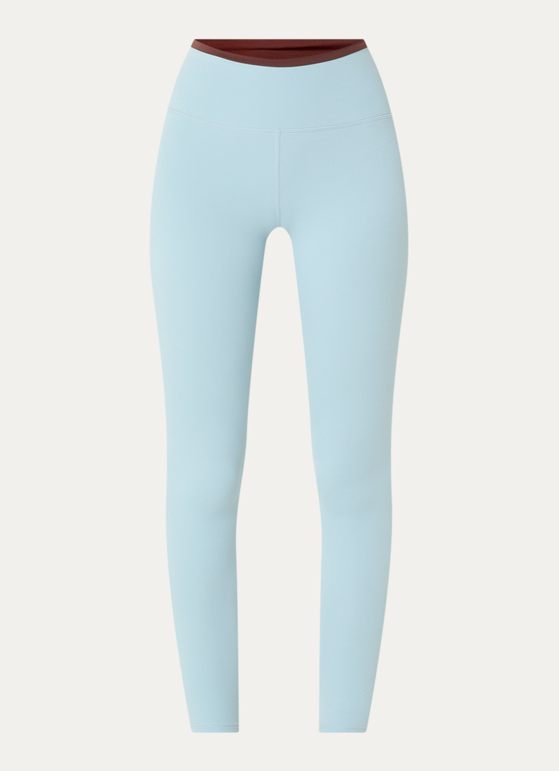 Varley Always Contra high waist skinny fit legging - voorkant 3 lichtblauw