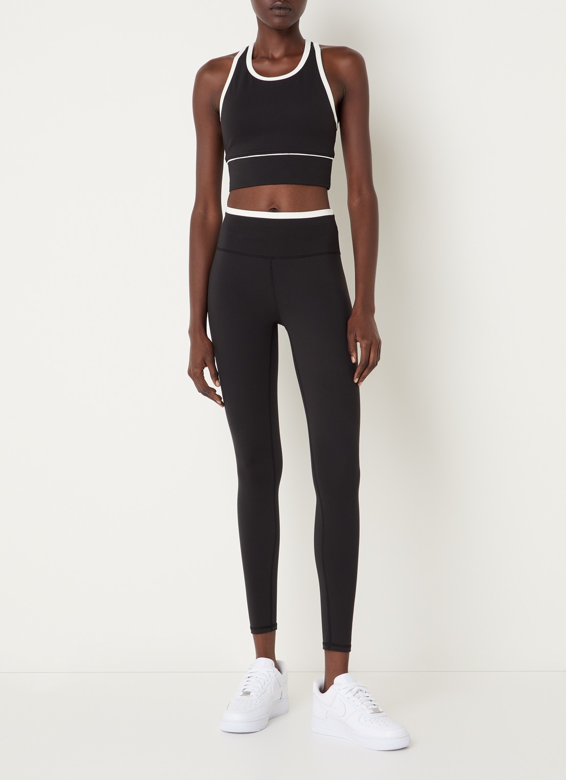 Varley Always Contra high waist skinny fit legging - voorkant 3 multicolor