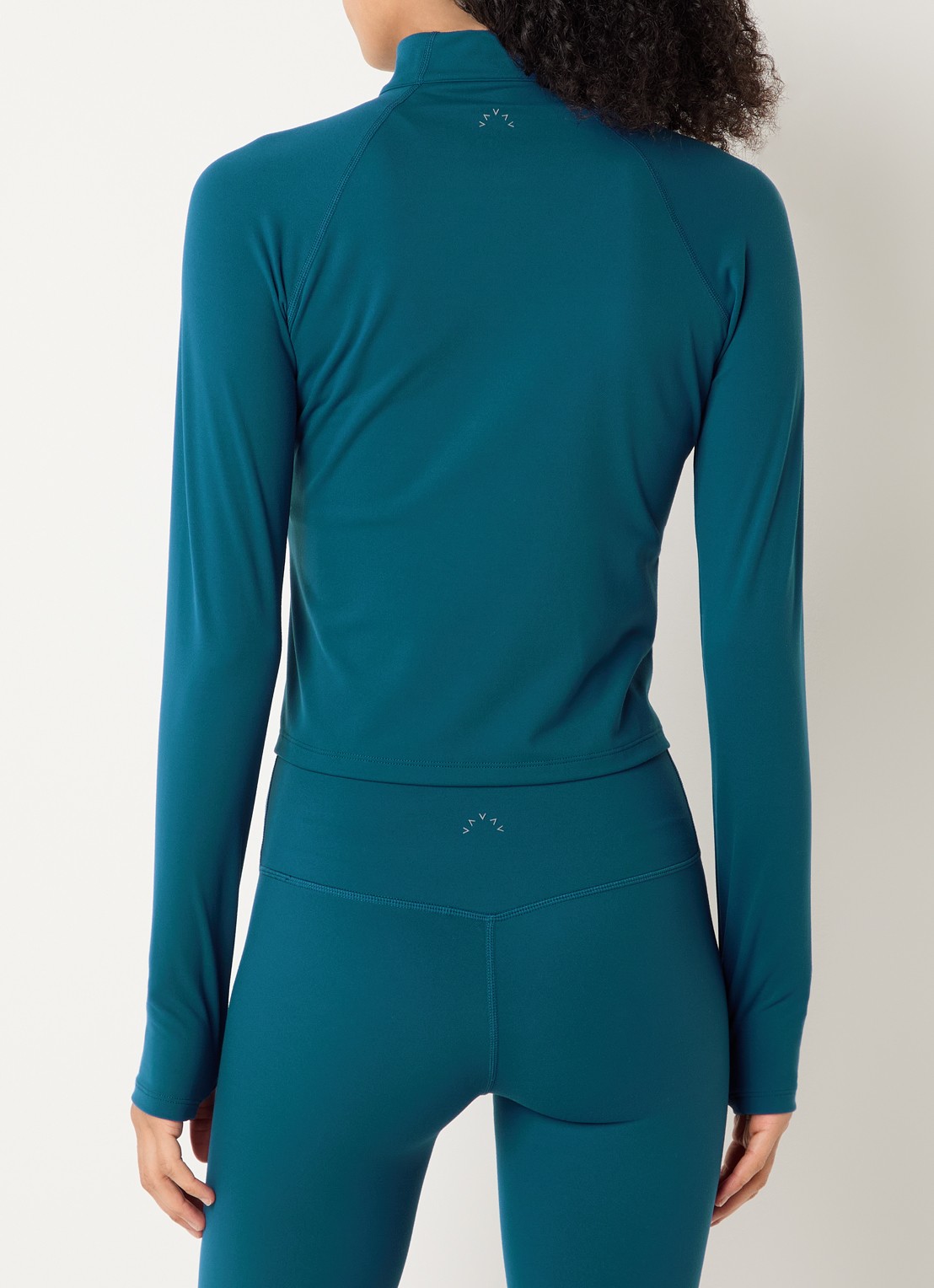 Varley Always trainingsvest met ritszakken - achterkant 3 aquablauw