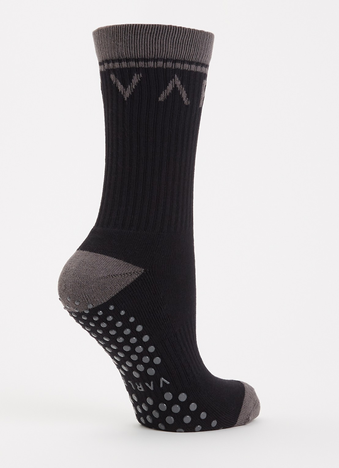 Varley Kendrick Grip sokken met logoprint - detail 3 zwart