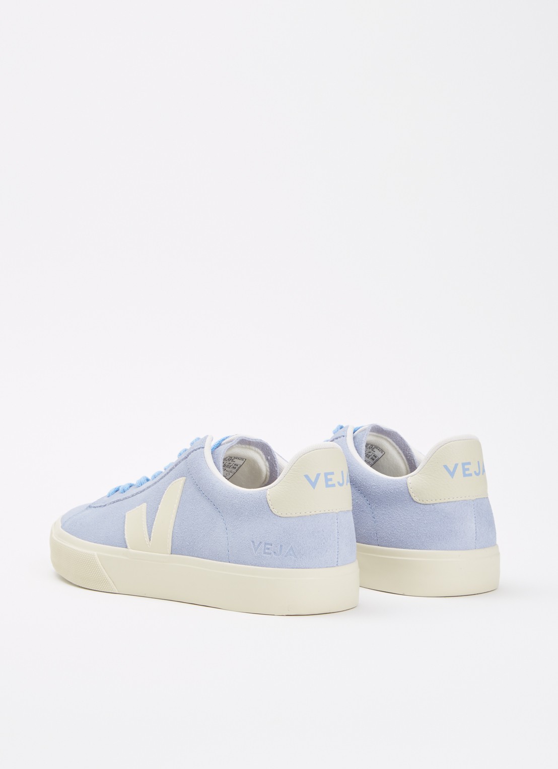 Veja Campo sneaker van suède - achterkant 5 lila