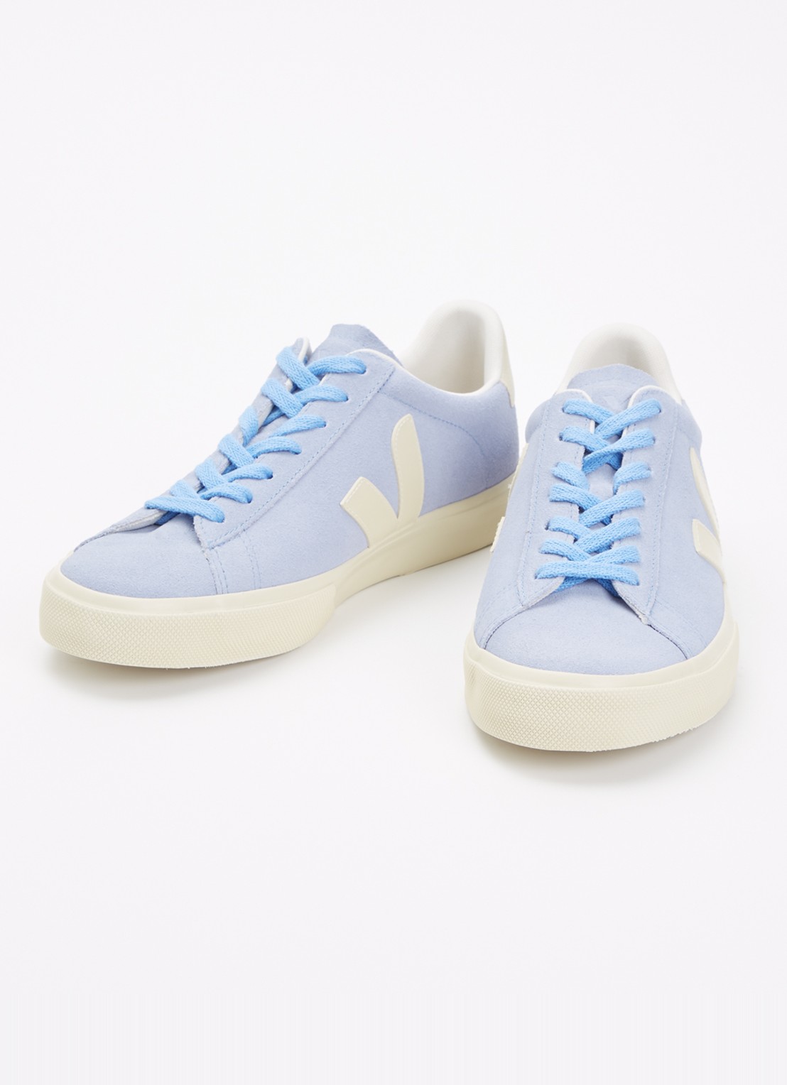 Veja Campo sneaker van suède - detail 2 lila
