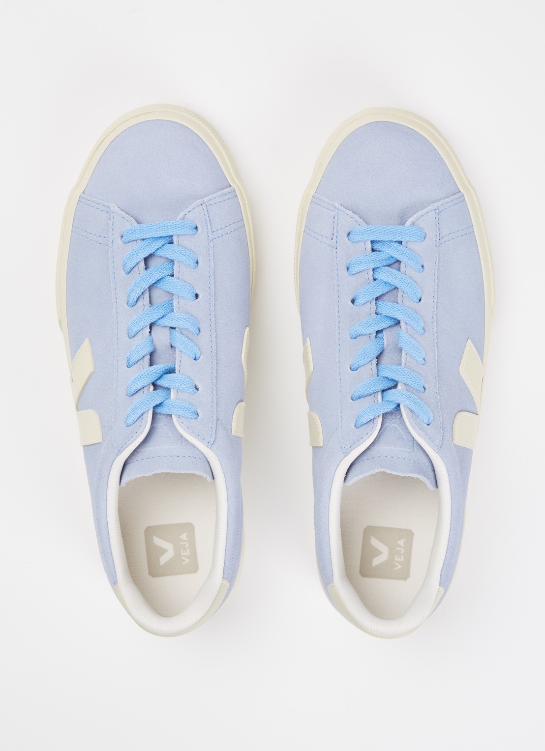 Veja Campo sneaker van suède - detail 3 lila