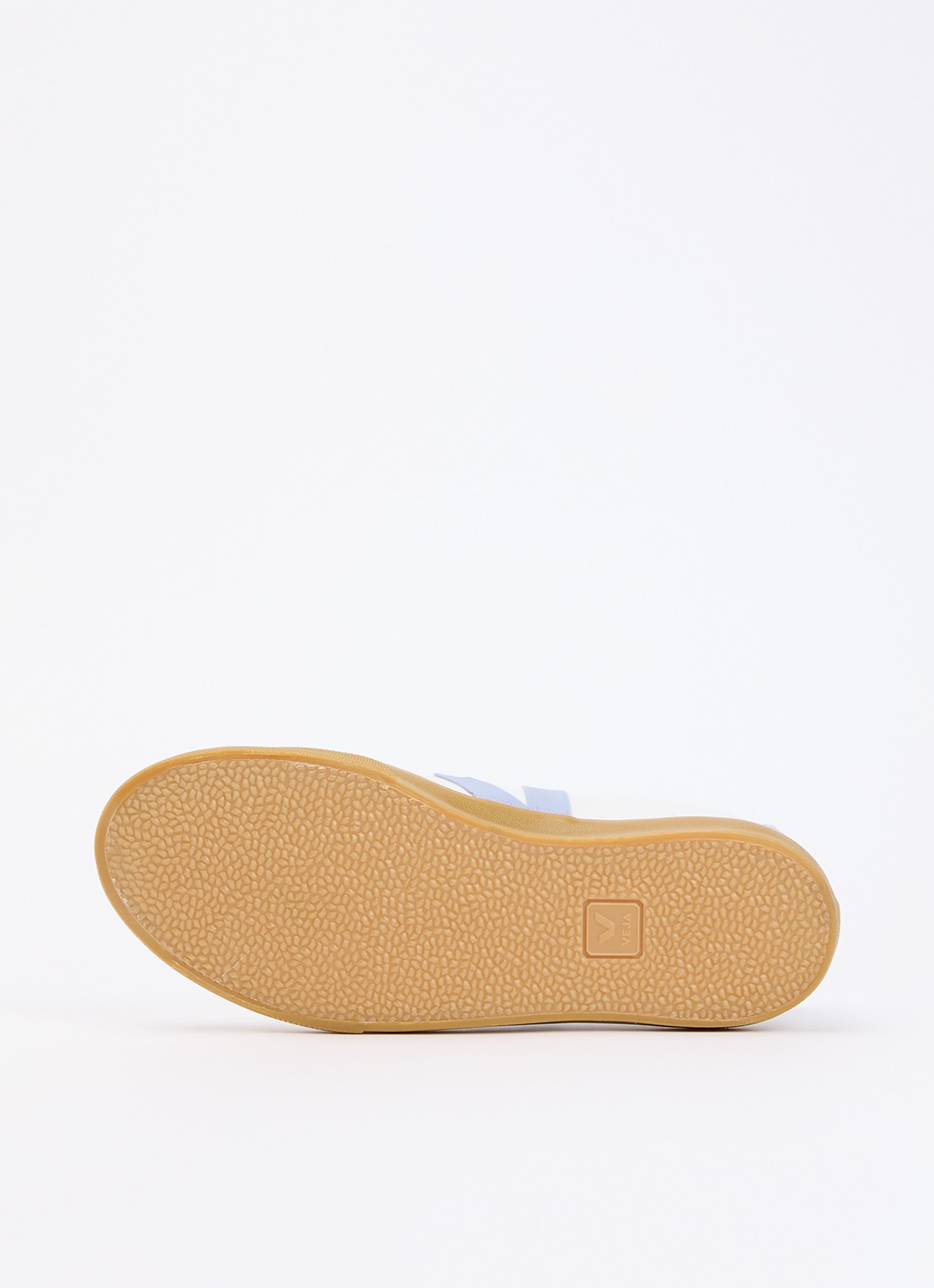 Veja Esplar sneaker van leer met logo - detail 5 wit