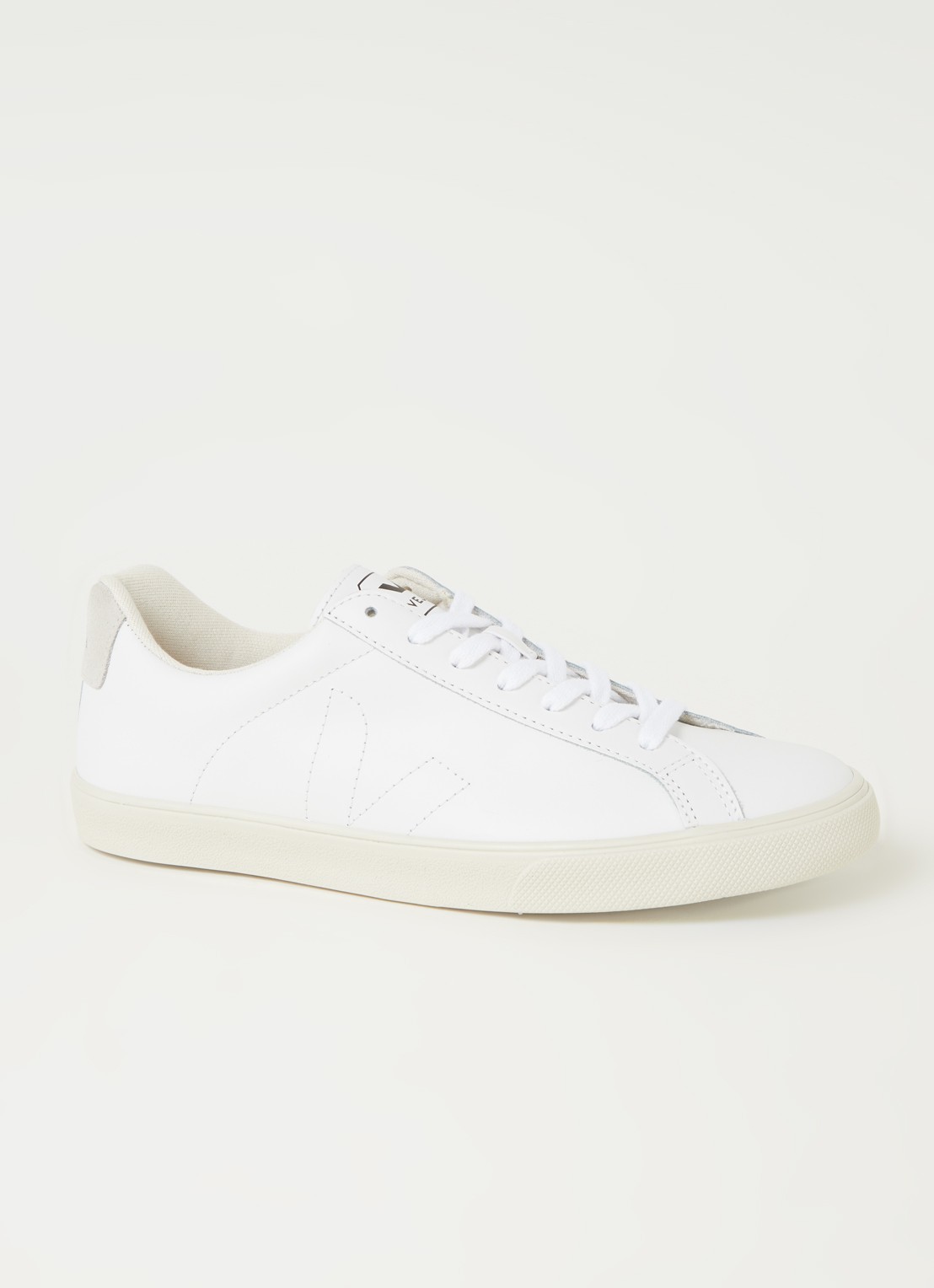 Veja Esplar sneaker van leer - voorkant 2 wit