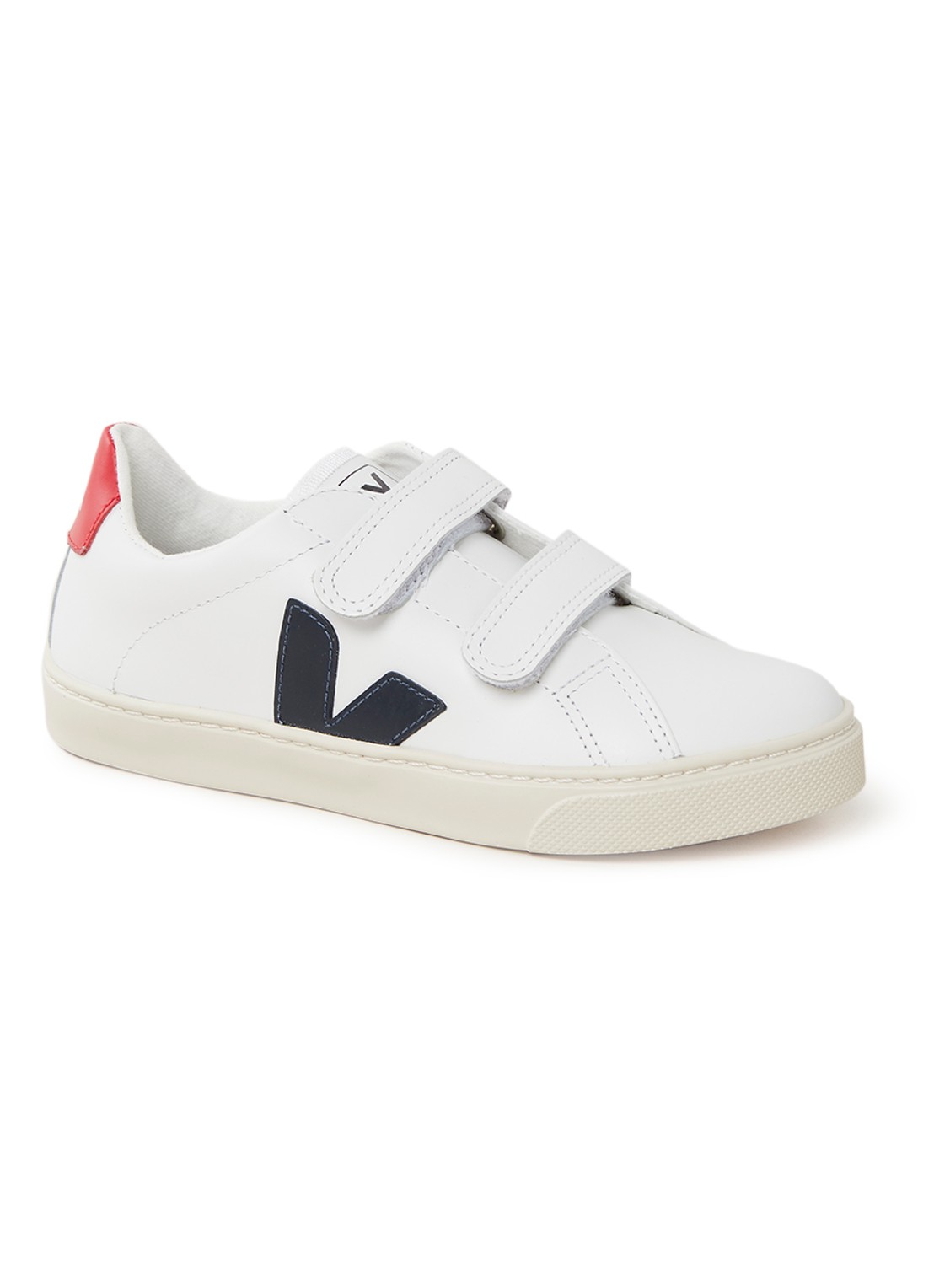 Veja Esplar sneaker van leer - voorkant wit
