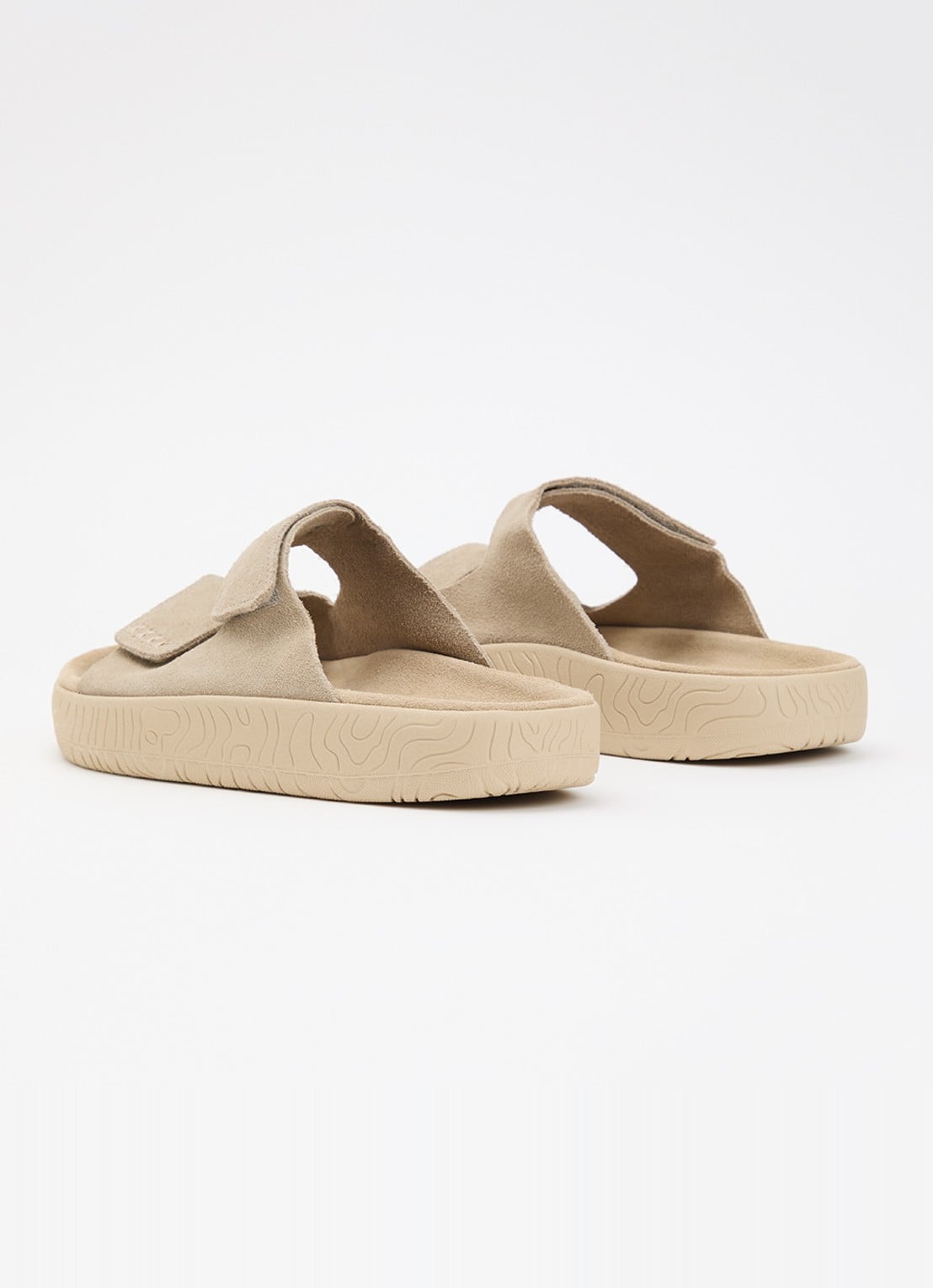 Veja Etna slipper van suède - achterkant 5 creme