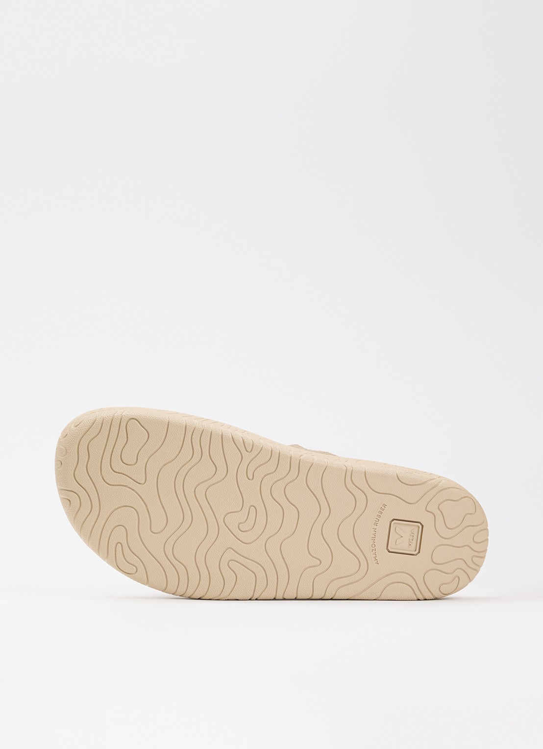 Veja Etna slipper van suède - detail 4 creme