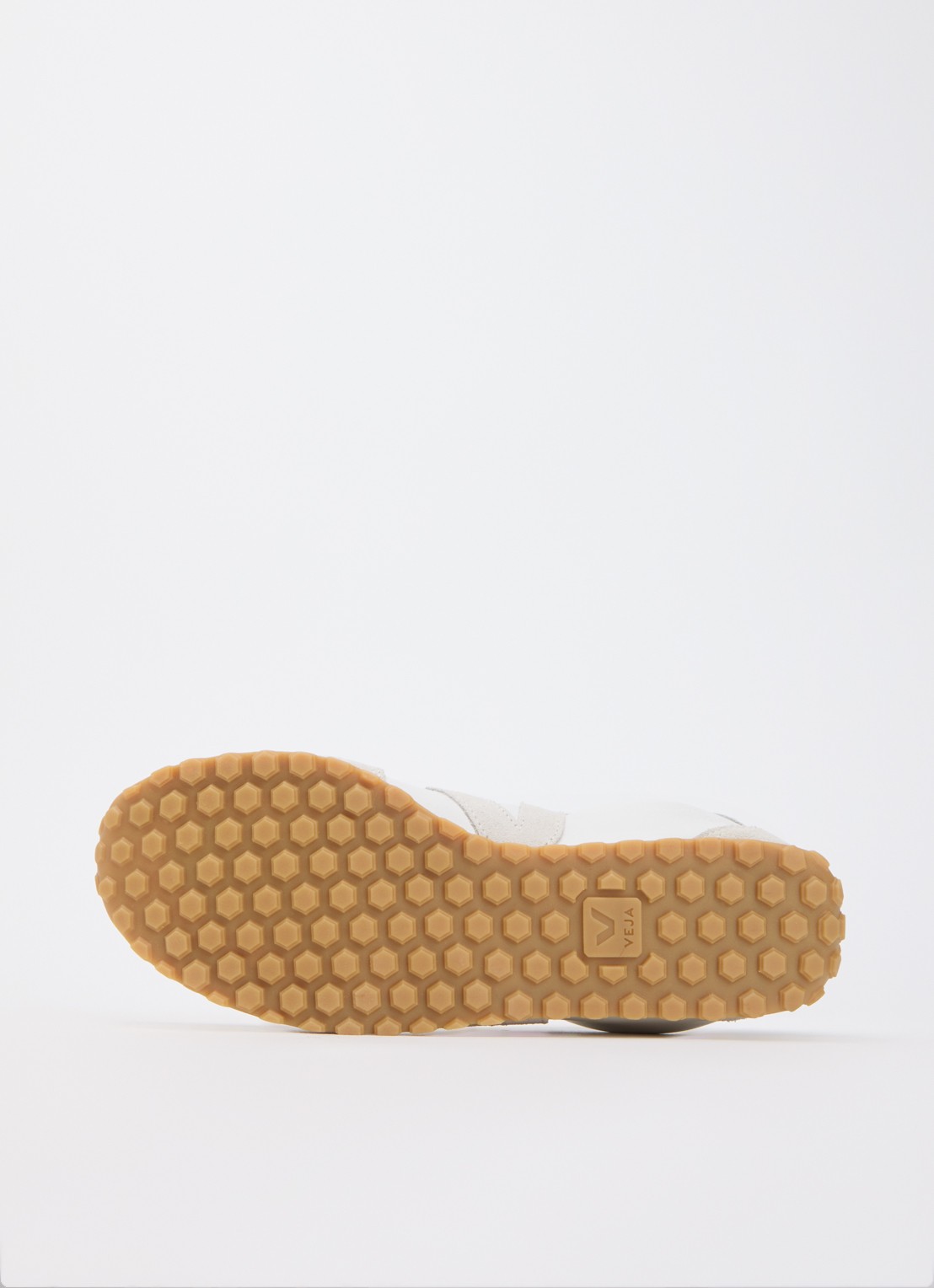 Veja GT sneaker van leer met suède details - detail 3 wit