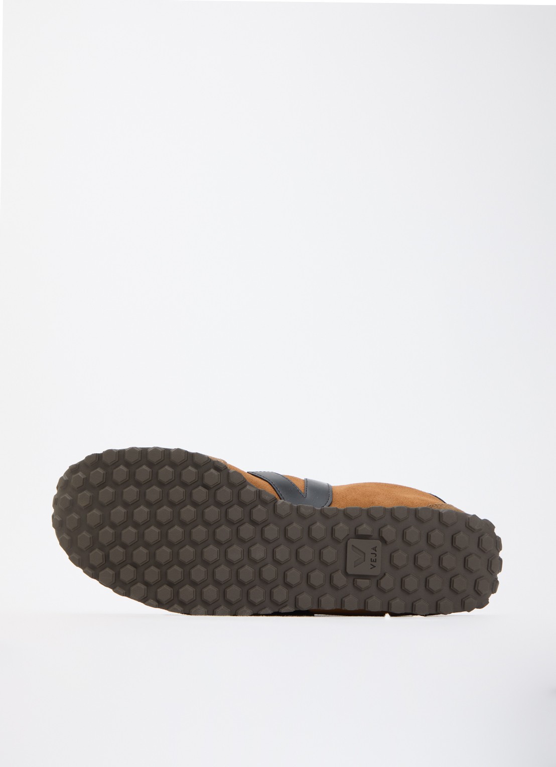 Veja GT sneaker van suède - detail 3 oranjebruin