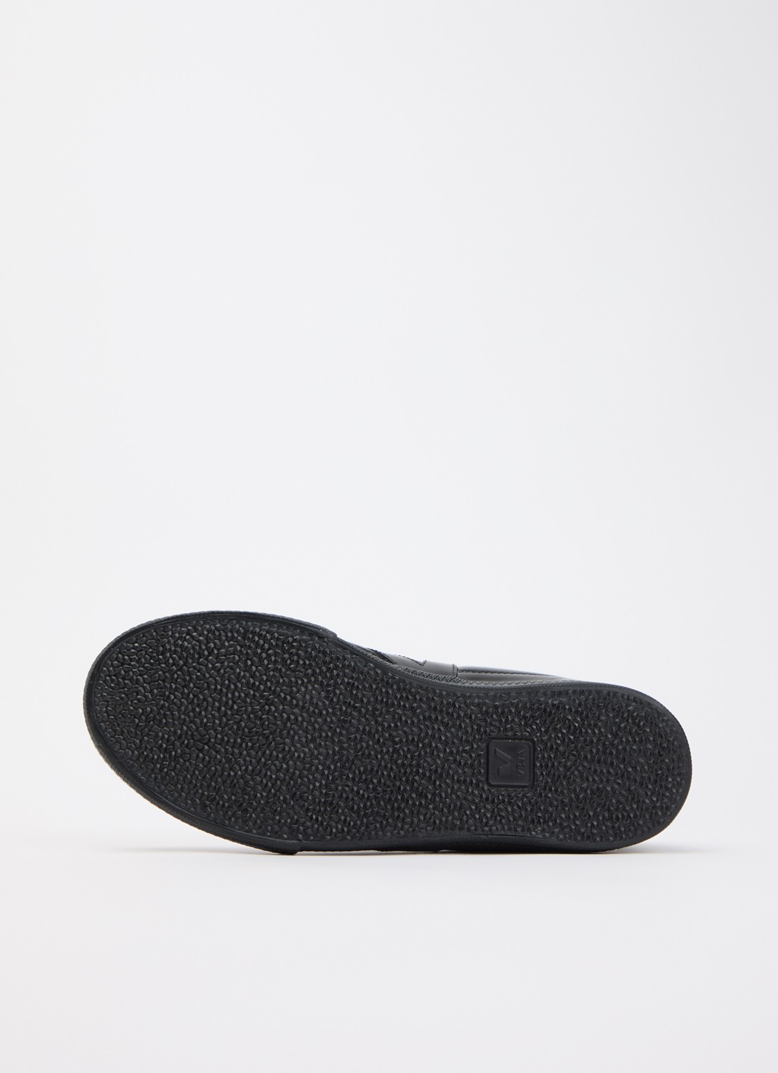 Veja Panenka sneaker van leer met lakfinish  - detail 5 zwart