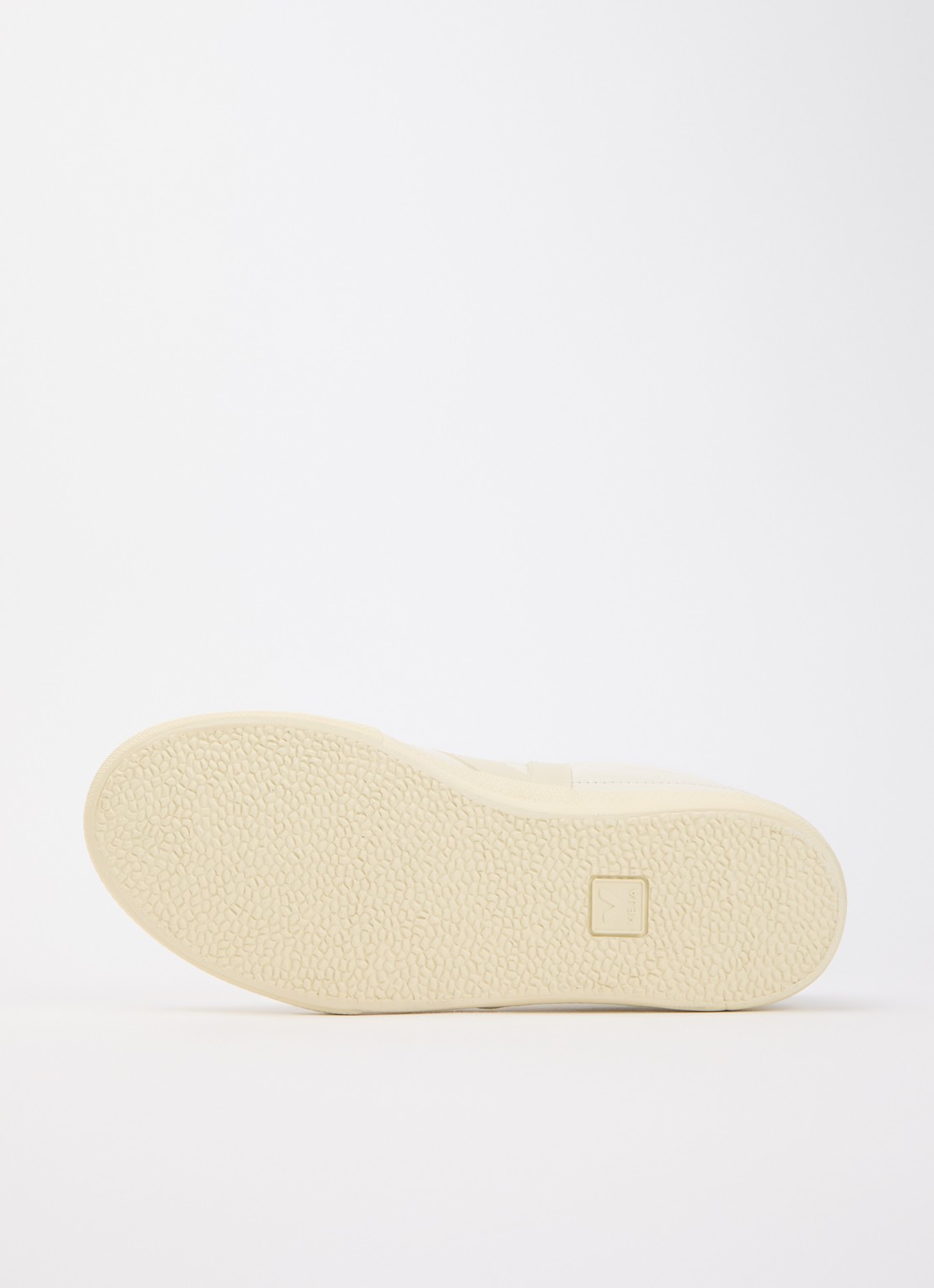 Veja Panenka sneaker van leer met lakfinish  - detail 5 gebroken wit