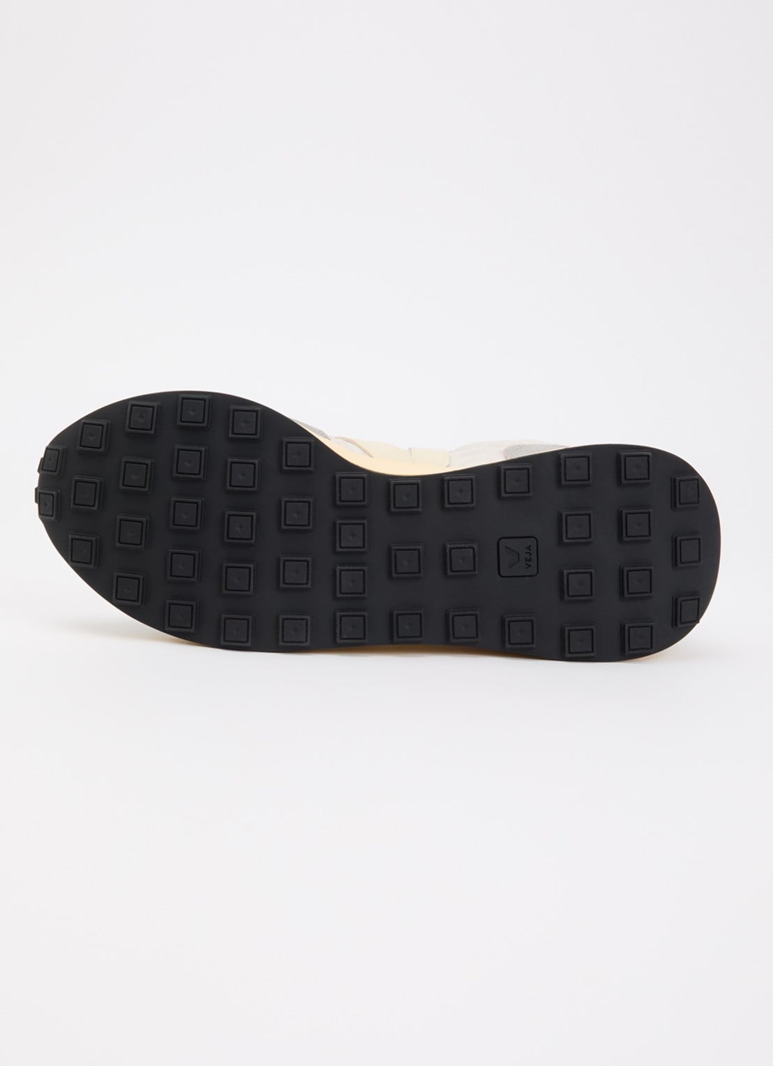Veja Rio Branco II sneaker van mesh met suède details - detail 4 lichtgrijs