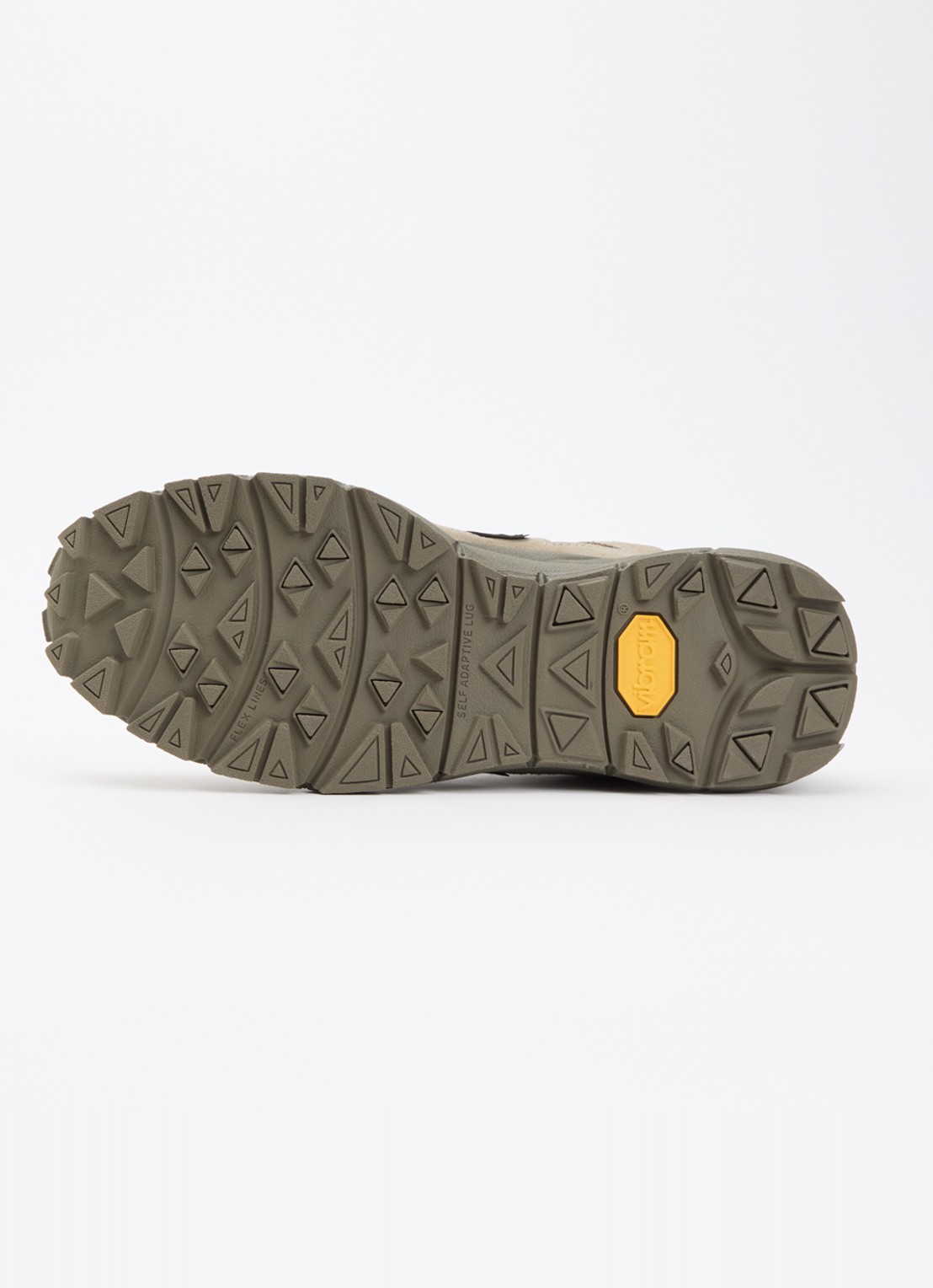 Veja Salar Alveomesh sneaker met suède details - detail 3 khaki