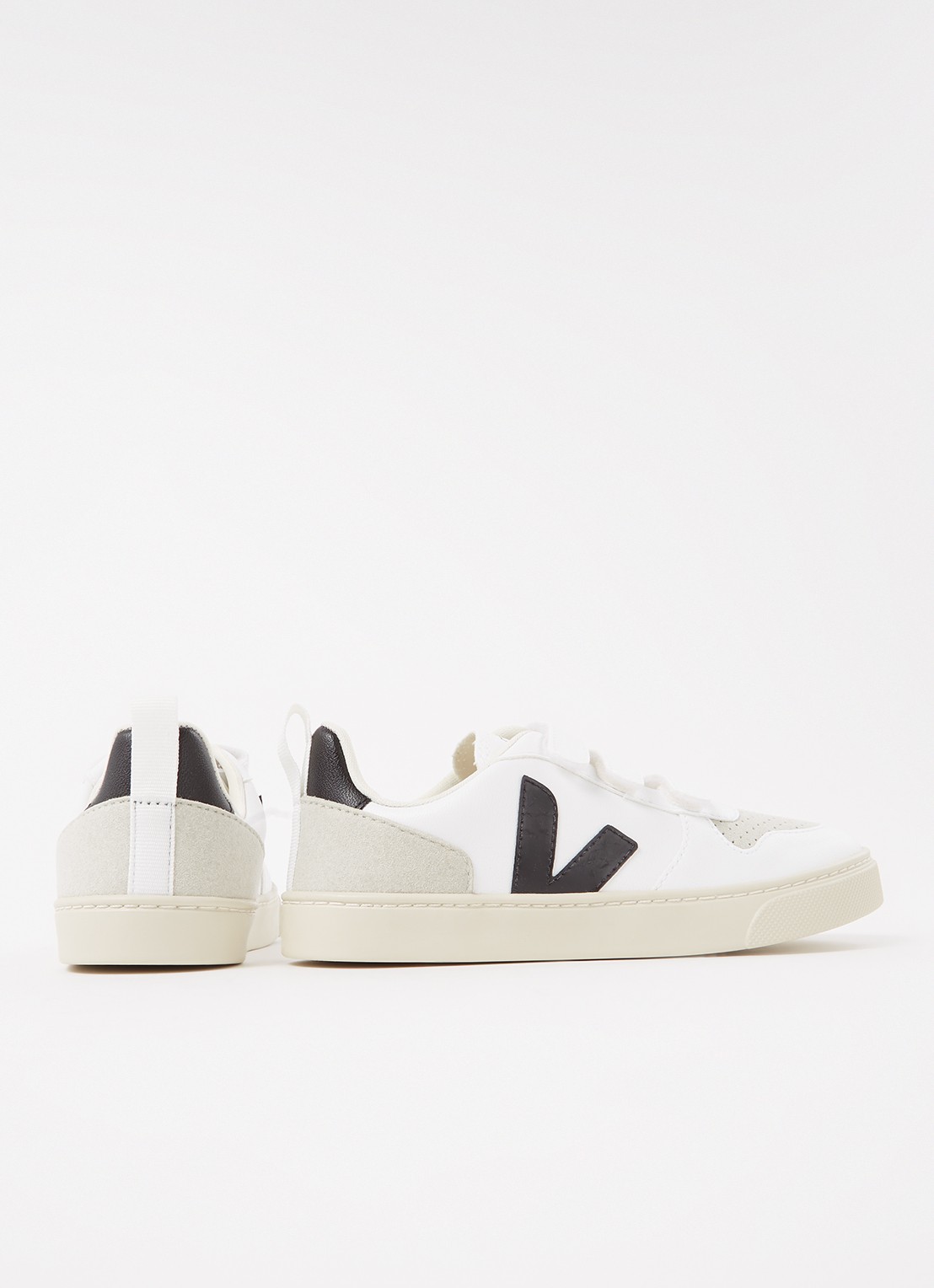Veja V-10 Velcro sneaker  - detail 3 wit