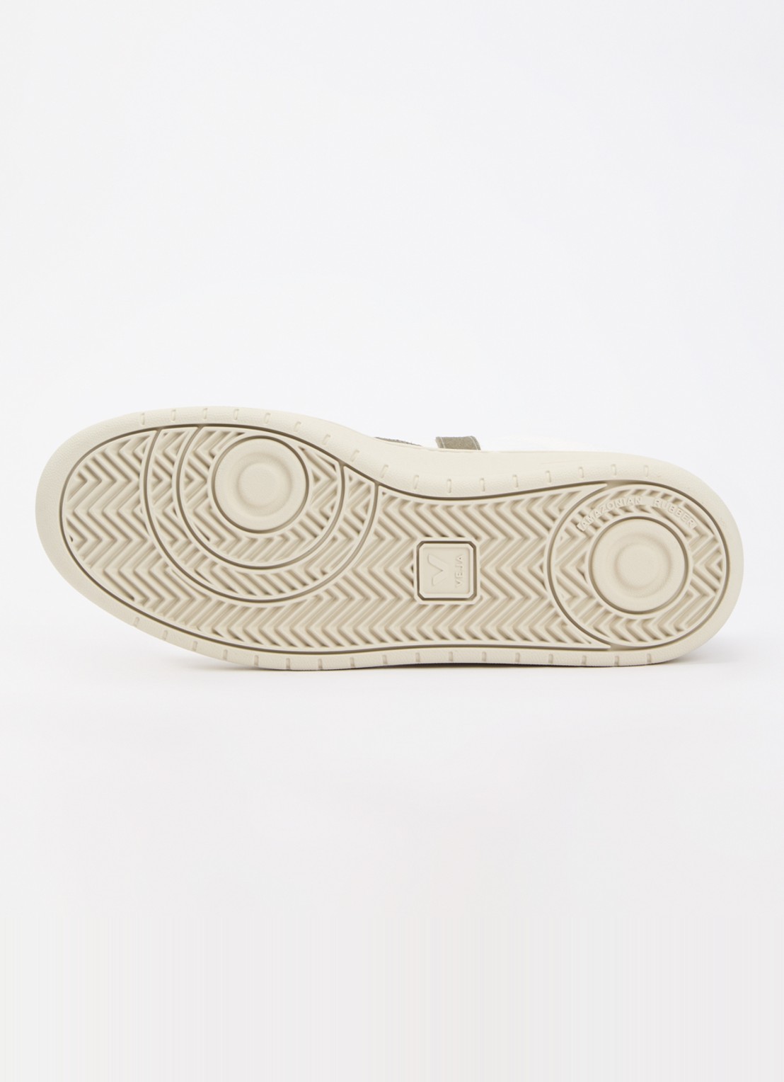 Veja V-90 sneaker van mesh met suède en leren details - detail 4 wit