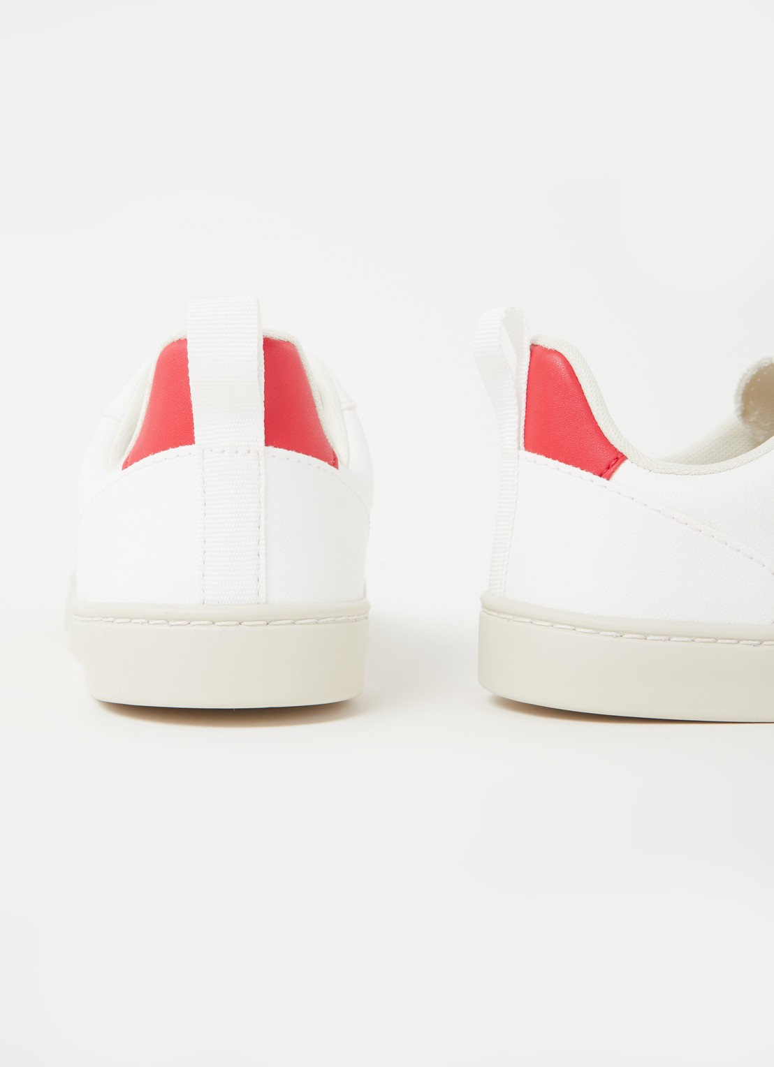 Veja V10 sneaker van leer - detail 2 wit