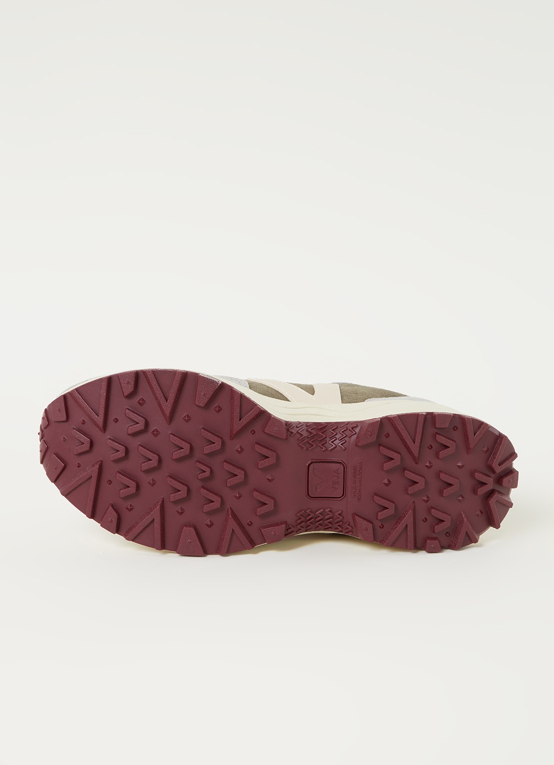 Veja Venturi sneaker van suéde - detail 5 grijs