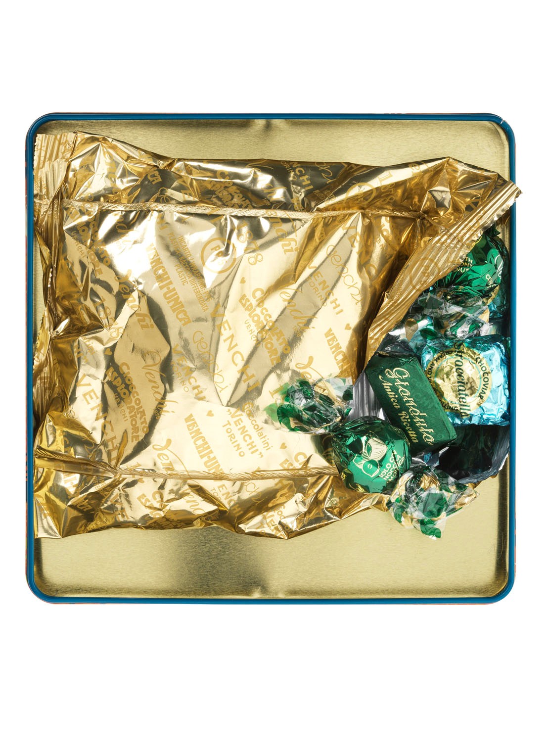 Venchi Chocolade Murrine giftbox 300 gram - detail multicolor