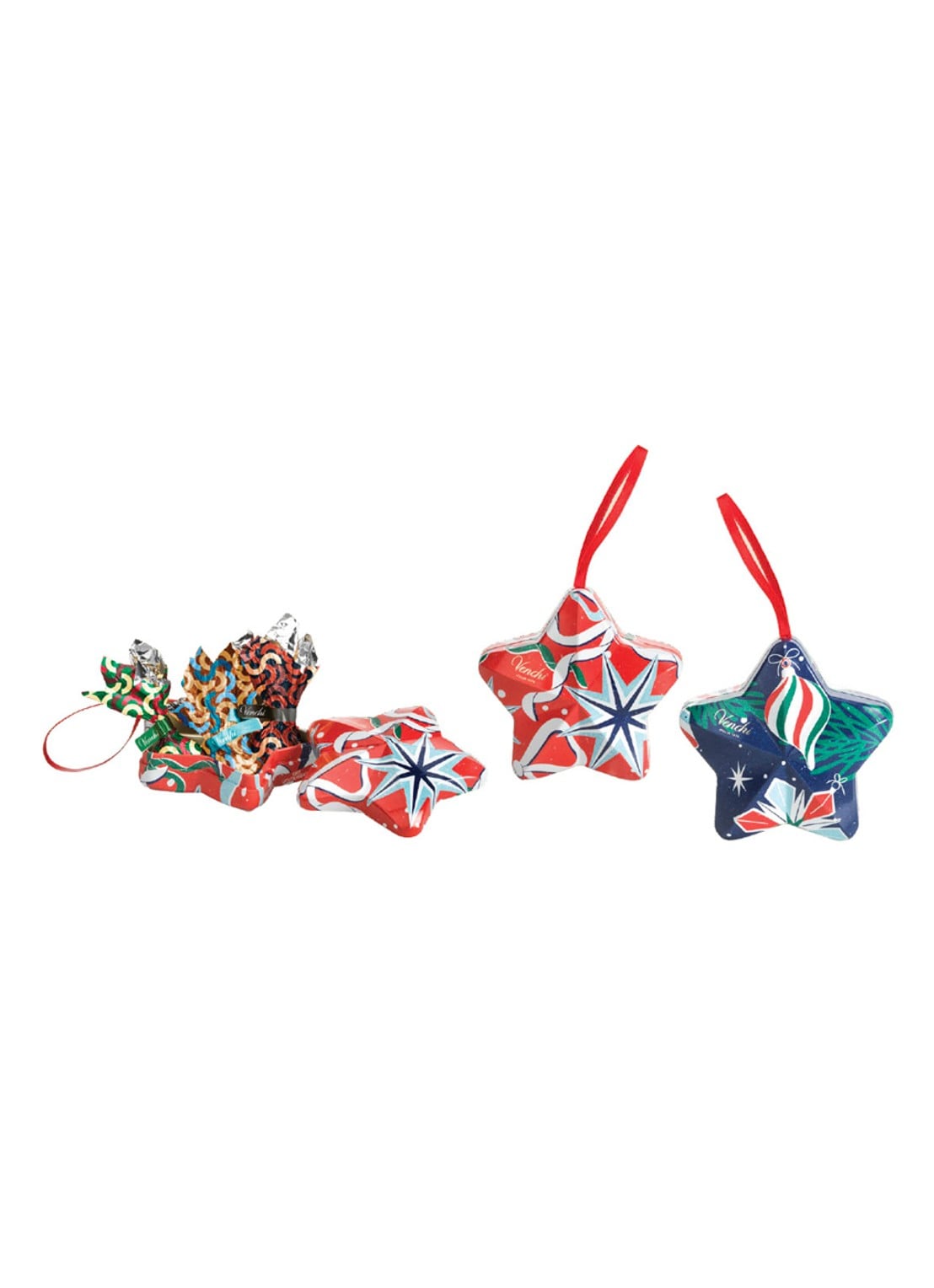 Venchi Christmas Vintage Dream kersthanger met chocolade 46 gram - achterkant undefined
