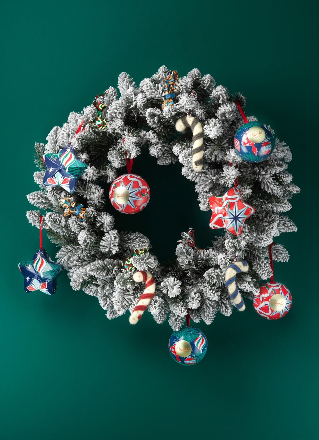Venchi Christmas Vintage Dream kersthanger met chocolade 46 gram - detail 2 undefined