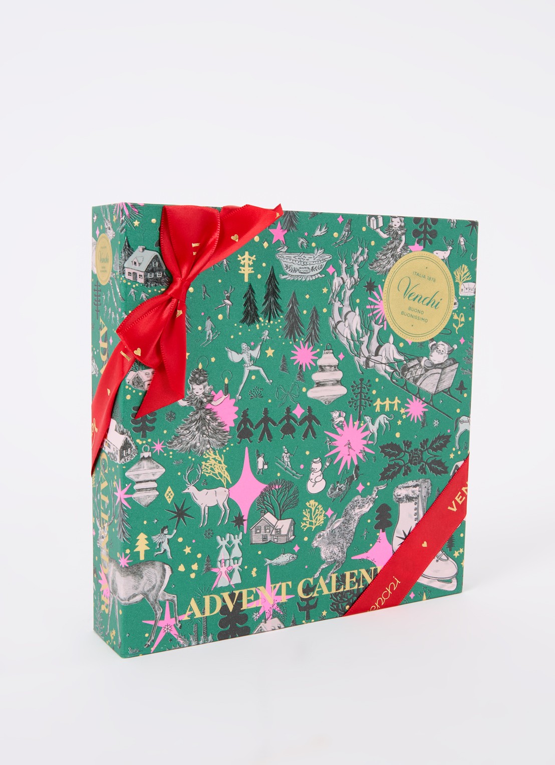Venchi Prestige adventkalender met chocolade - 24 dagen - voorkant 2 undefined