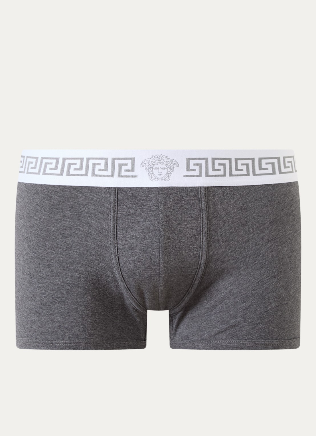 Versace Boxershort met logoband - voorkant zwart