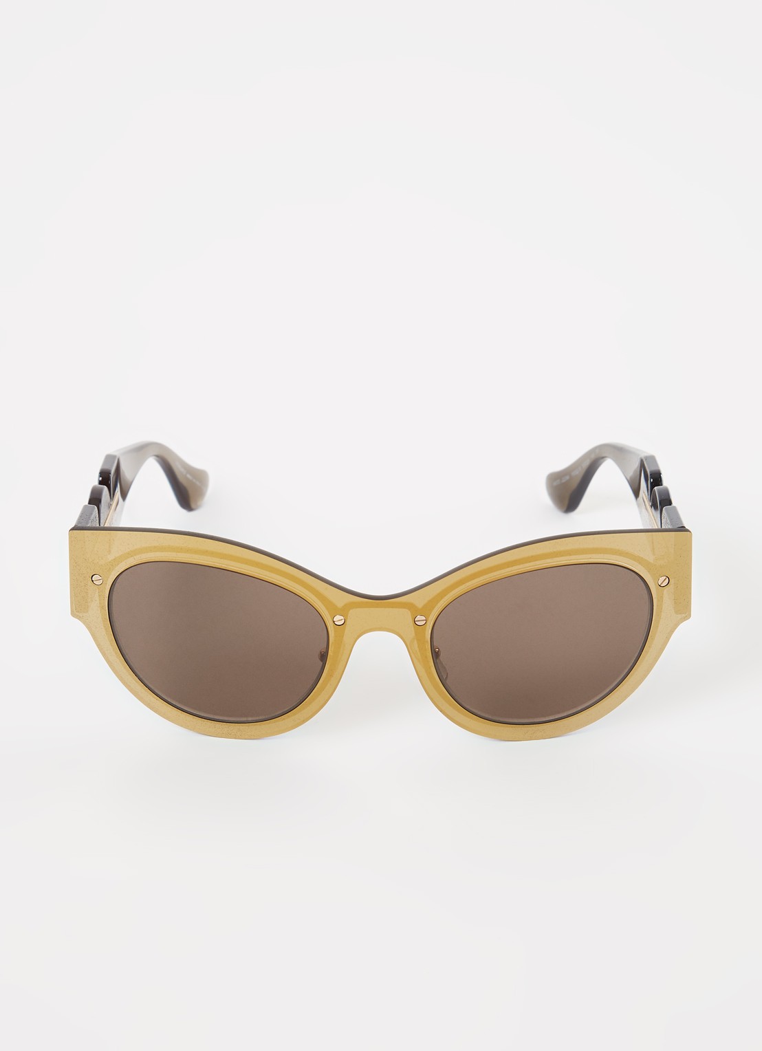Versace Butterfly zonnebril VE2234 - voorkant 2 mosterd