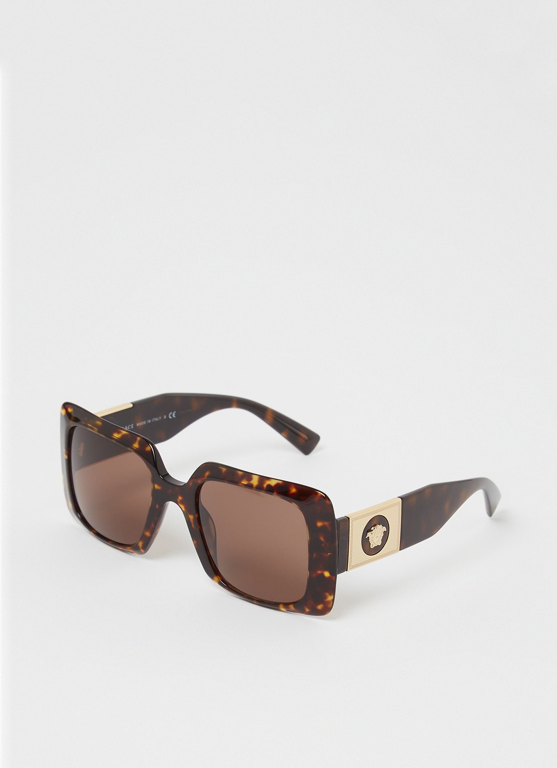Versace Butterfly zonnebril VE4405 - voorkant 2 donkerbruin
