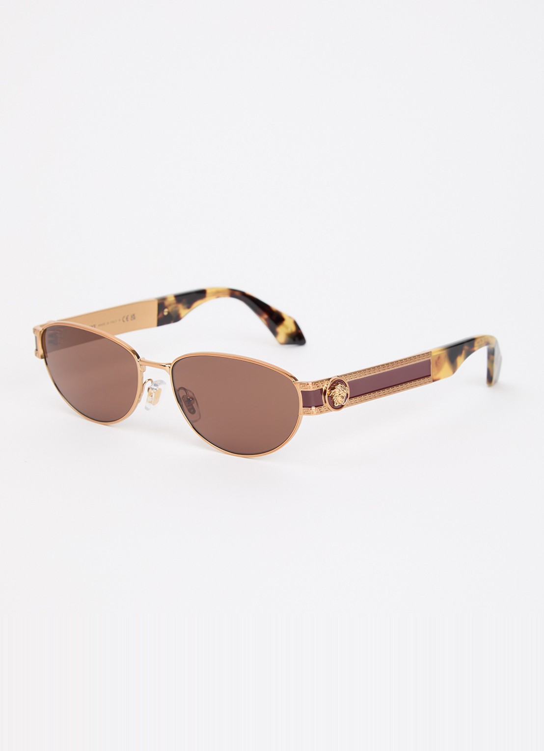 Versace Cat Eye zonnebril VE2304 - voorkant 4 goud