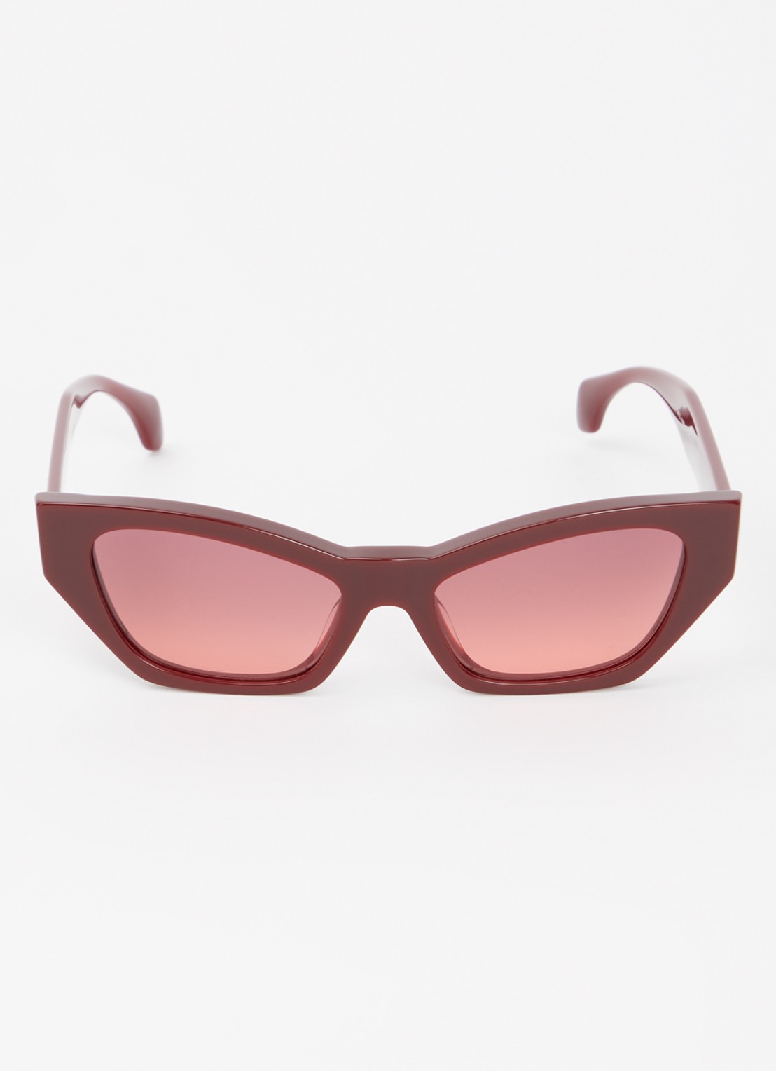 Versace Cat Eye zonnebril VE4488U   - detail 2 bordeauxrood